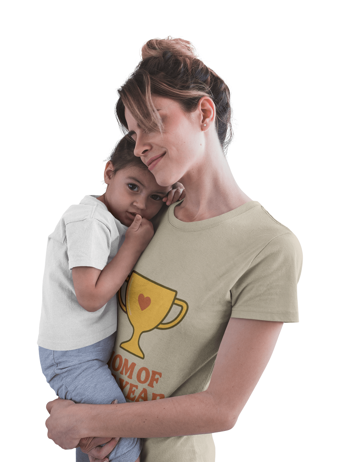 Mom of the Year Crewneck Sweatshirt | Funny Mother’s Day Gift, Cozy Casual Wear for Moms - Hearth&Hugz