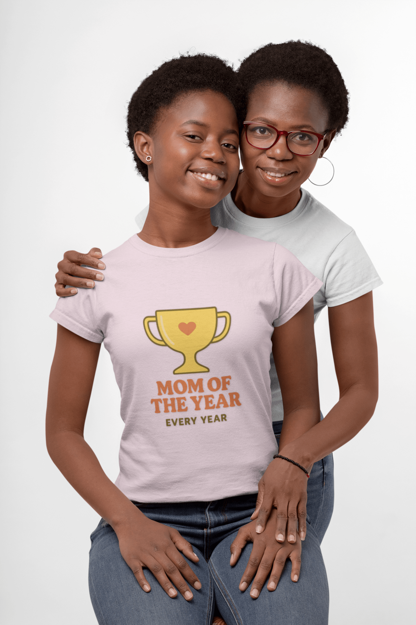 Mom of the Year Crewneck Sweatshirt | Funny Mother’s Day Gift, Cozy Casual Wear for Moms - Hearth&Hugz