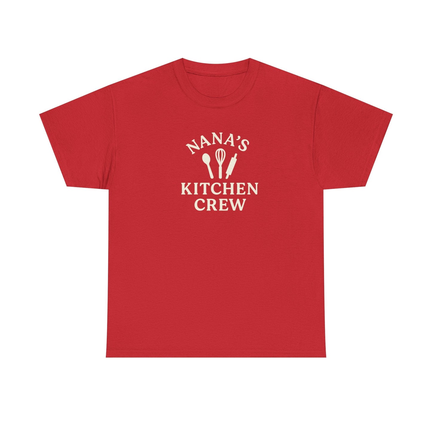 Nana's Kitchen Crew Tee - Ideal Gift for Home Cooks & Culinary Parties - Hearth&Hugz