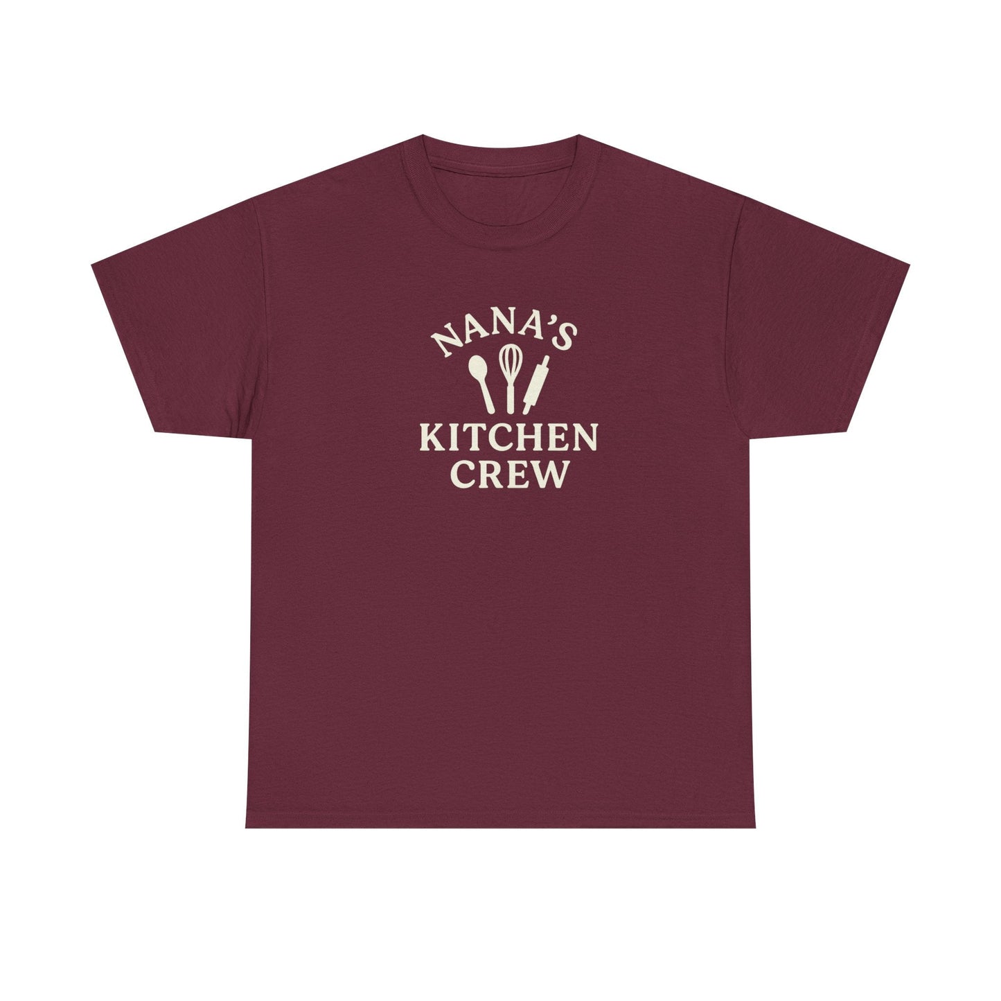 Nana's Kitchen Crew Tee - Ideal Gift for Home Cooks & Culinary Parties - Hearth&Hugz