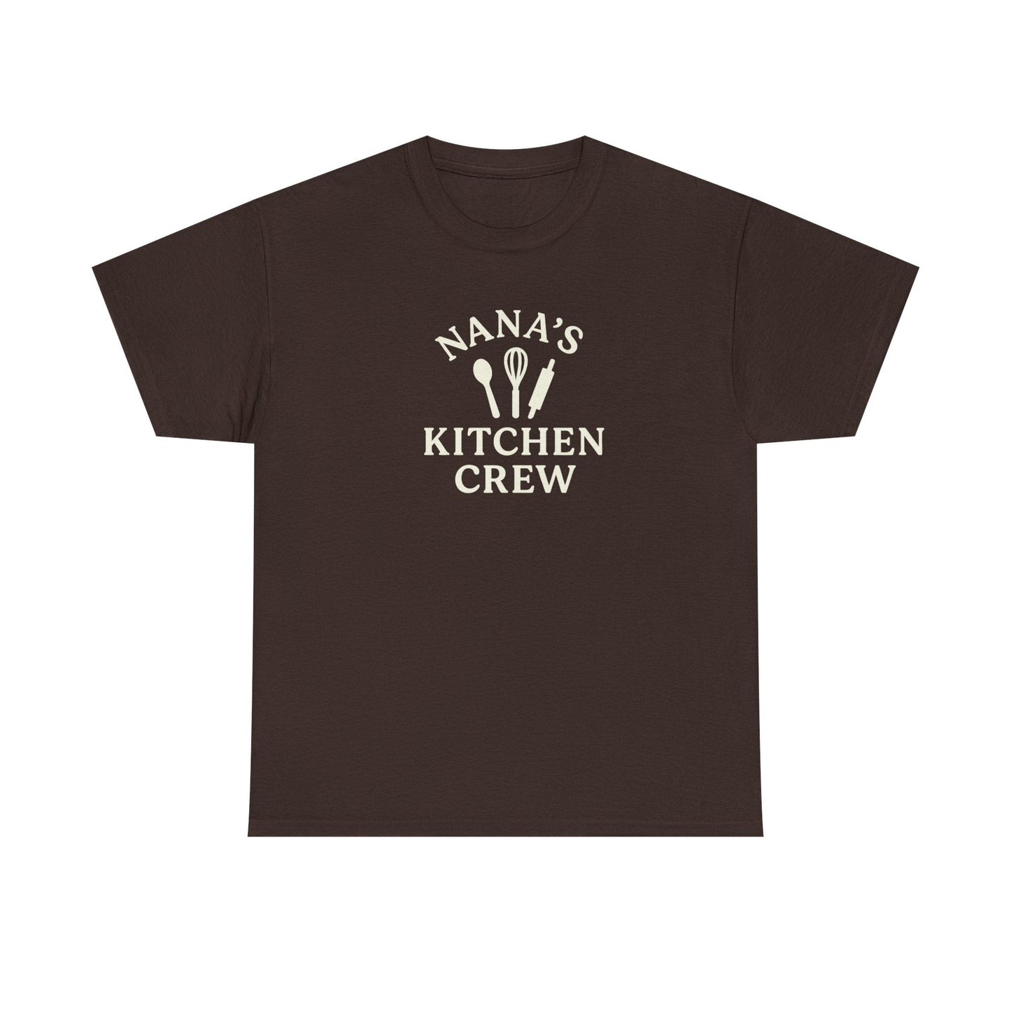 Nana's Kitchen Crew Tee - Ideal Gift for Home Cooks & Culinary Parties - Hearth&Hugz