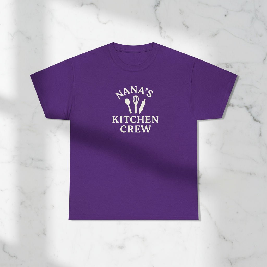 Nana's Kitchen Crew Tee - Ideal Gift for Home Cooks & Culinary Parties - Hearth&Hugz