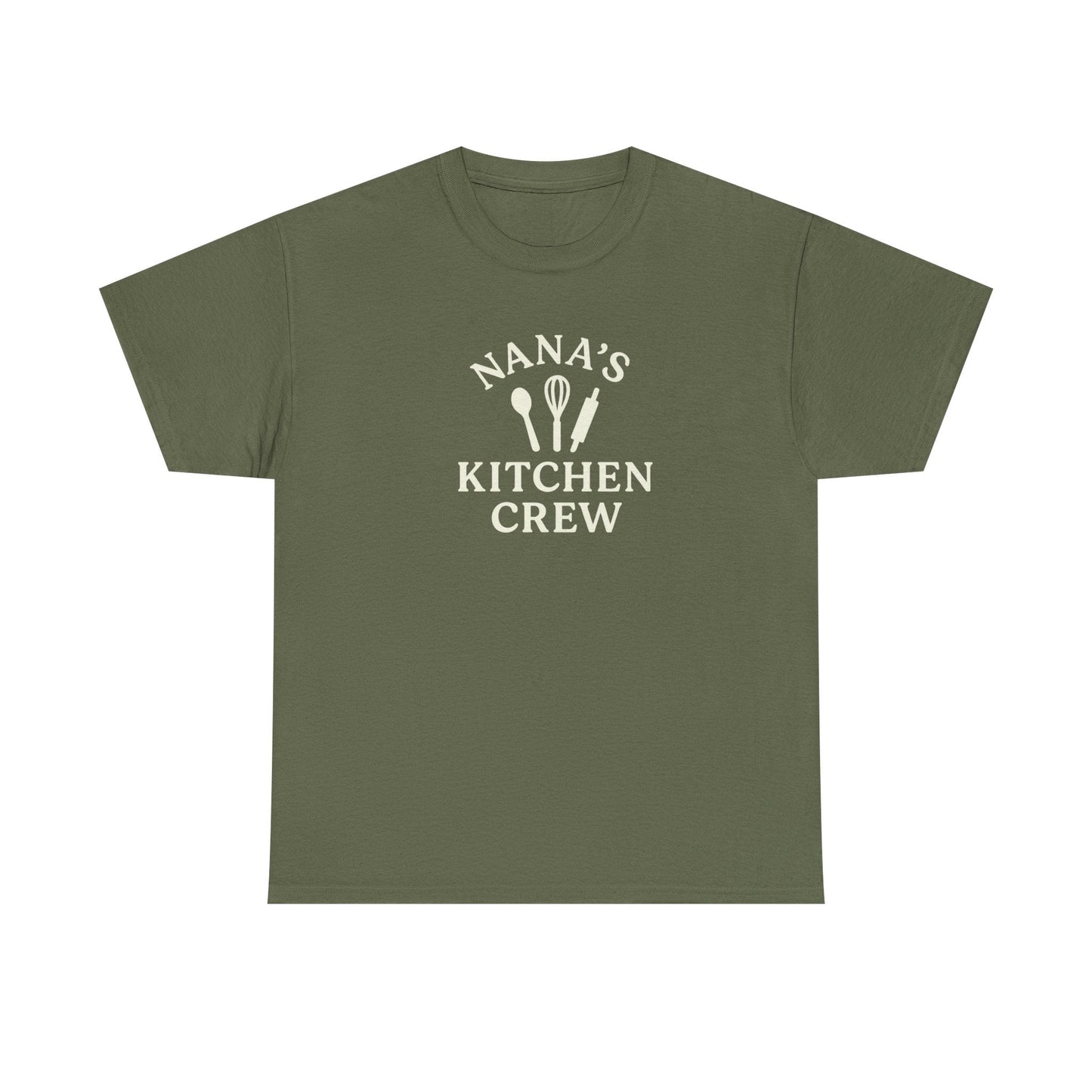 Nana's Kitchen Crew Tee - Ideal Gift for Home Cooks & Culinary Parties - Hearth&Hugz