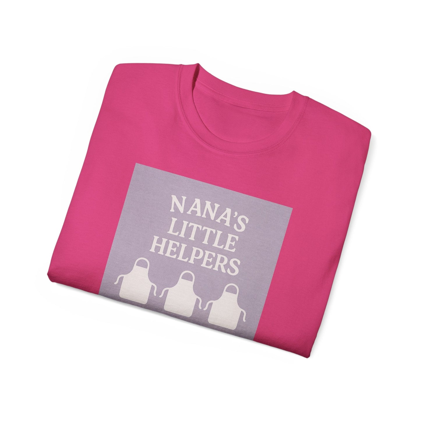Gift for Grandma: Nana's Little Helpers Unisex Tee - Funny Family T-Shirt - Hearth&Hugz