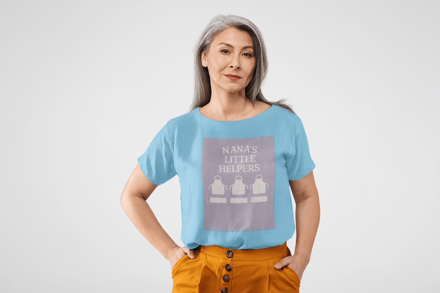 Gift for Grandma: Nana's Little Helpers Unisex Tee - Funny Family T-Shirt - Hearth&Hugz