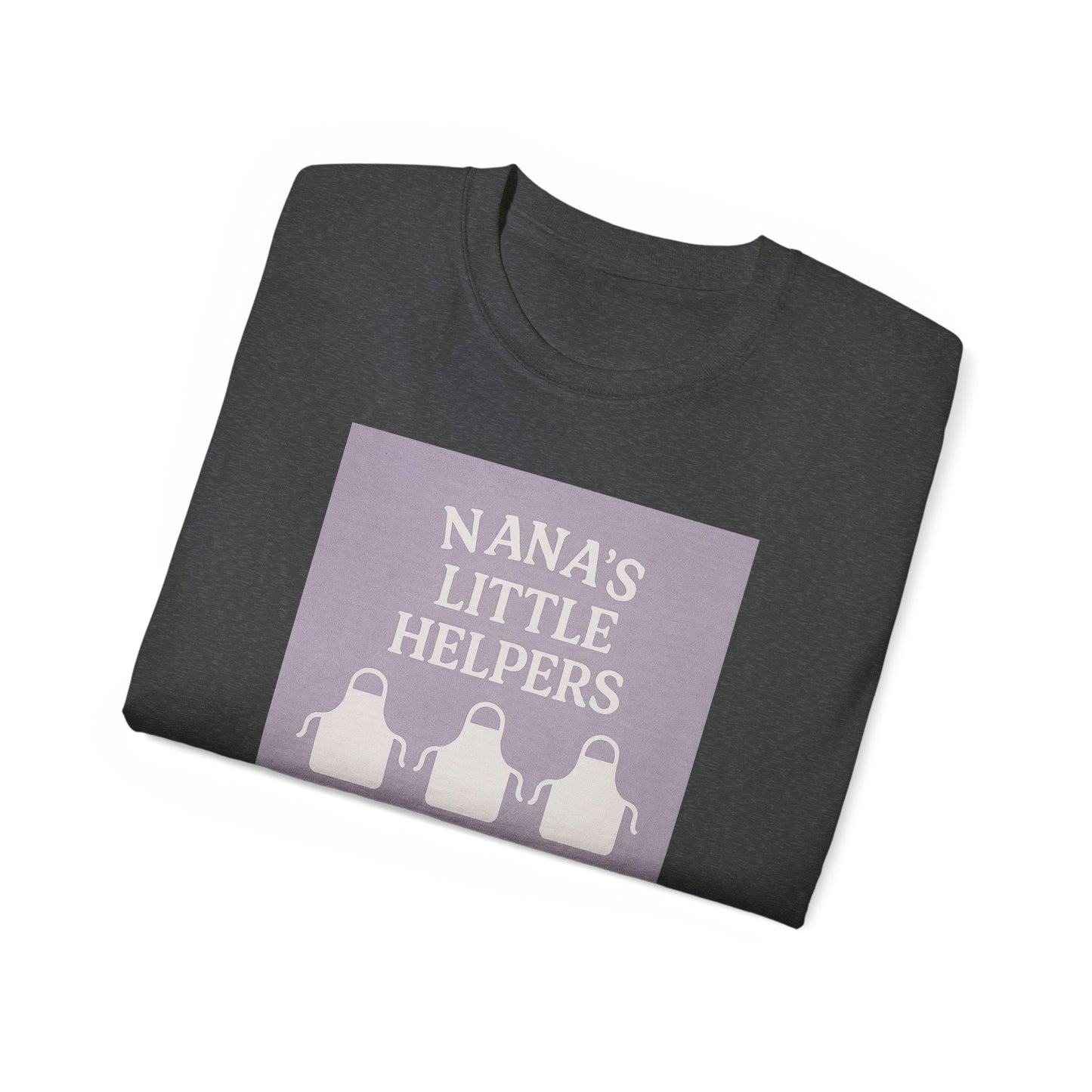 Gift for Grandma: Nana's Little Helpers Unisex Tee - Funny Family T-Shirt - Hearth&Hugz