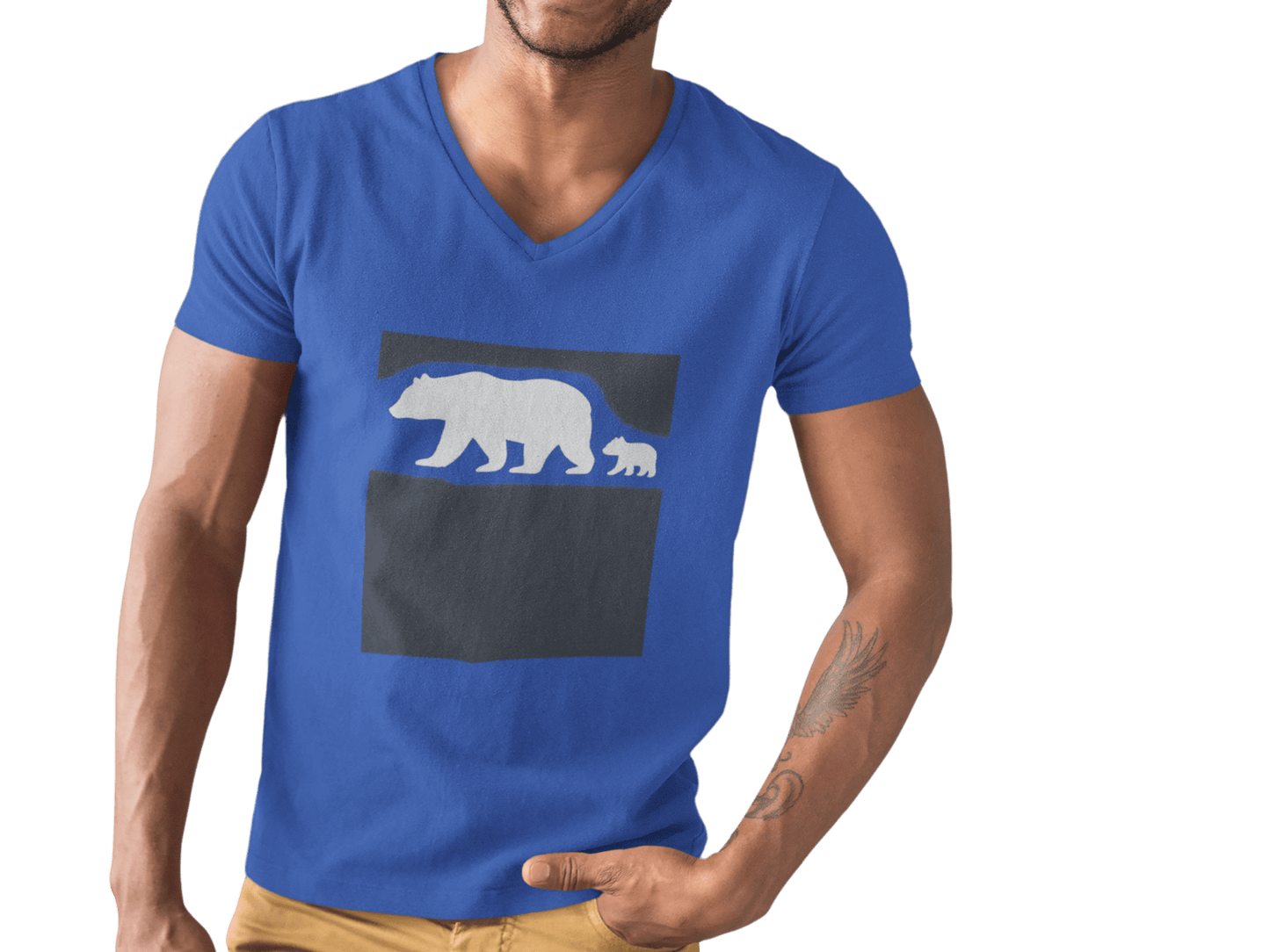 Wildlife Lover Polar Bear Shirt - Nature Gift for Earth Day, Outdoor Adventures - Hearth&Hugz