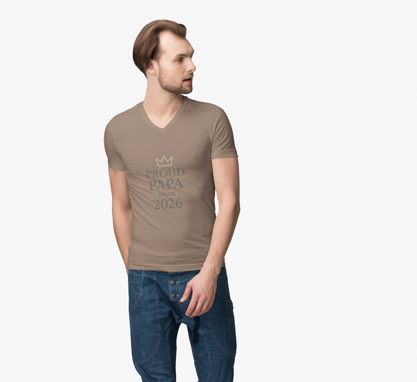 Proud Papa T-Shirt: Perfect Father's Day Gift for New Dads - Hearth&Hugz