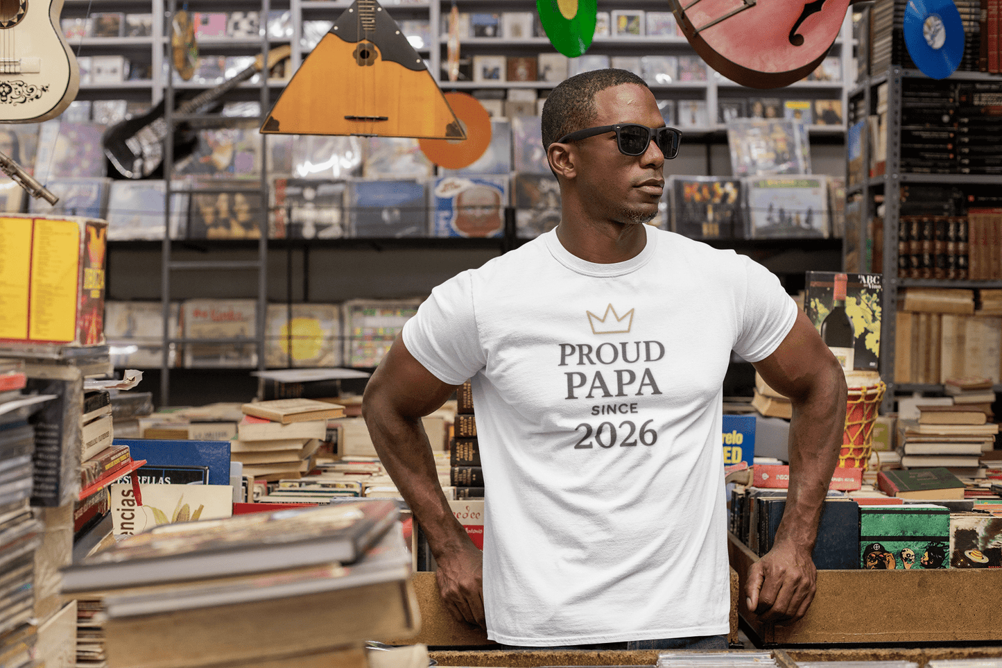 Proud Papa T-Shirt: Perfect Father's Day Gift for New Dads - Hearth&Hugz