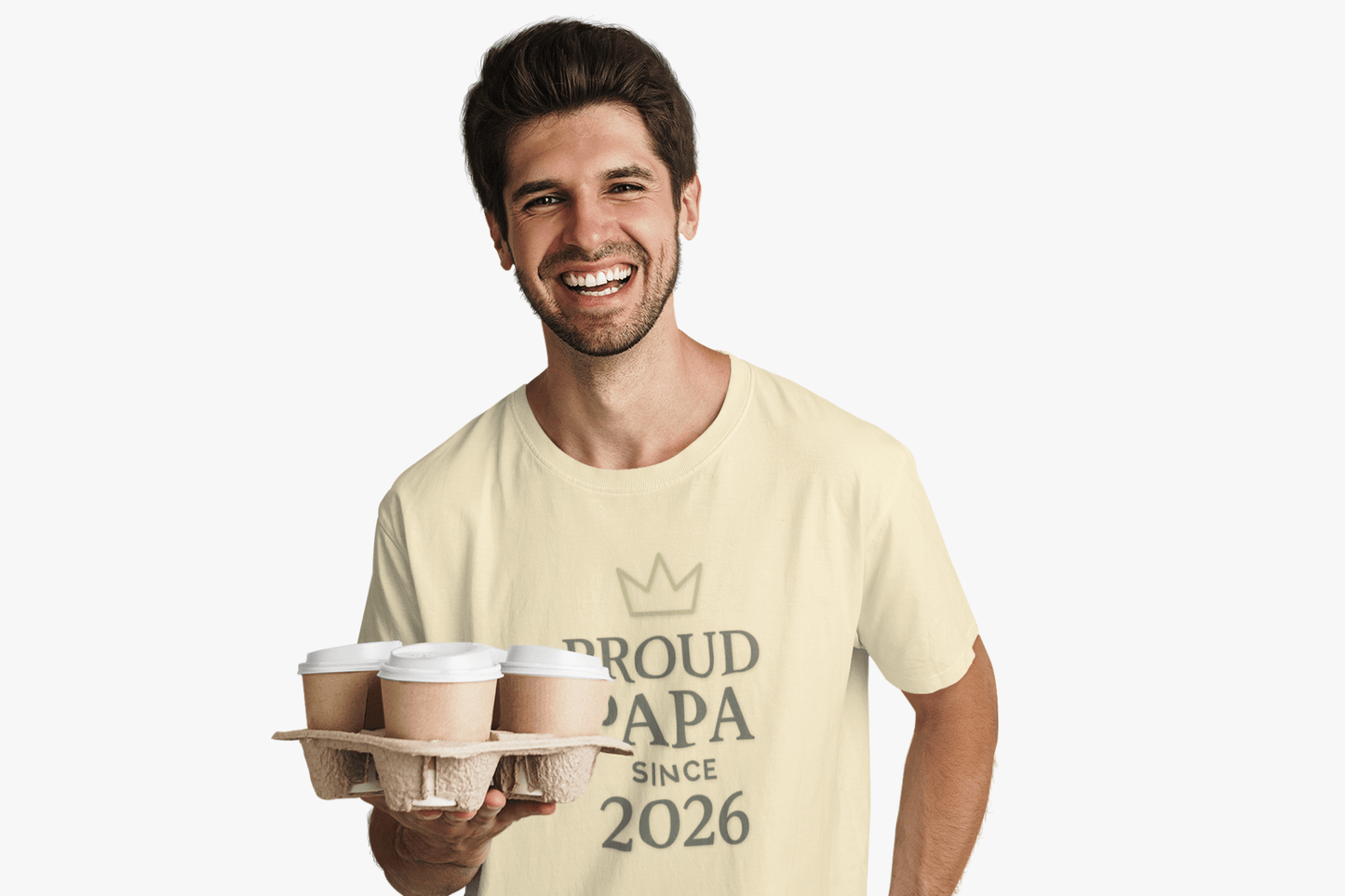 Proud Papa T-Shirt: Perfect Father's Day Gift for New Dads - Hearth&Hugz