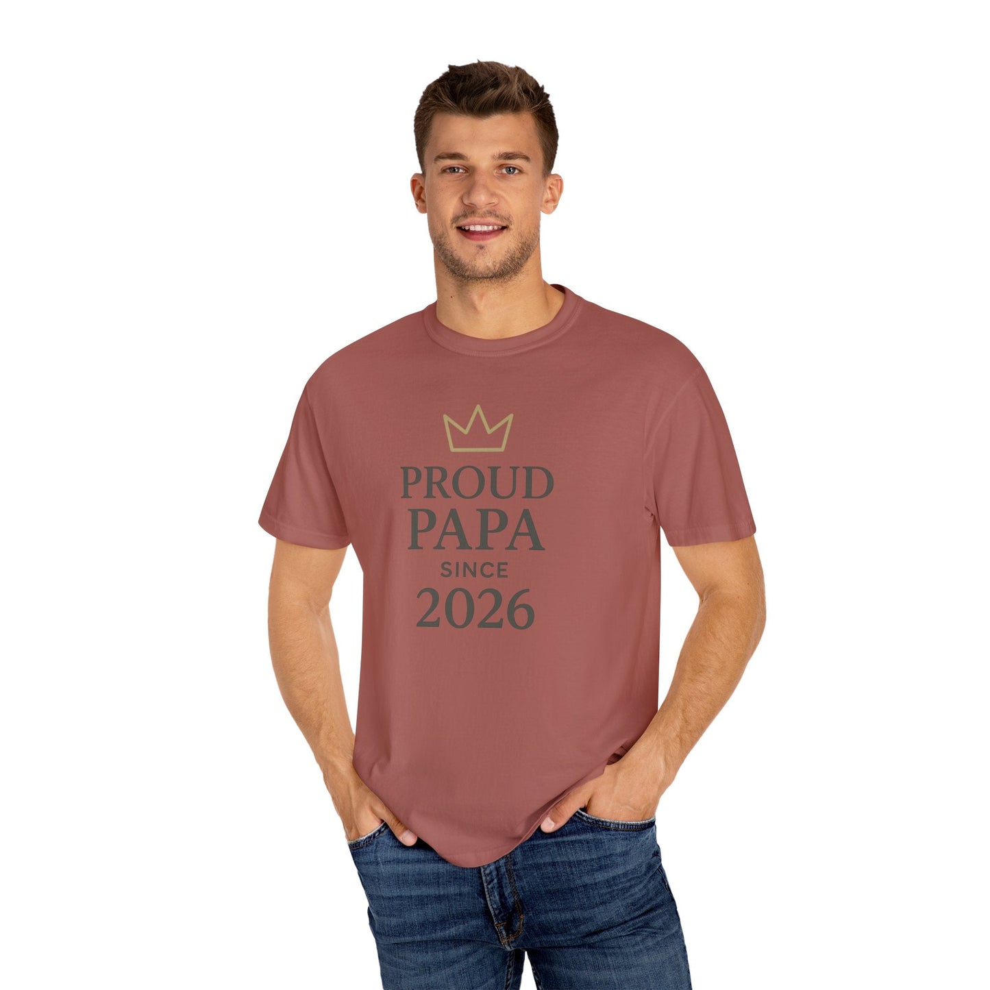 Proud Papa T-Shirt: Perfect Father's Day Gift for New Dads - Hearth&Hugz
