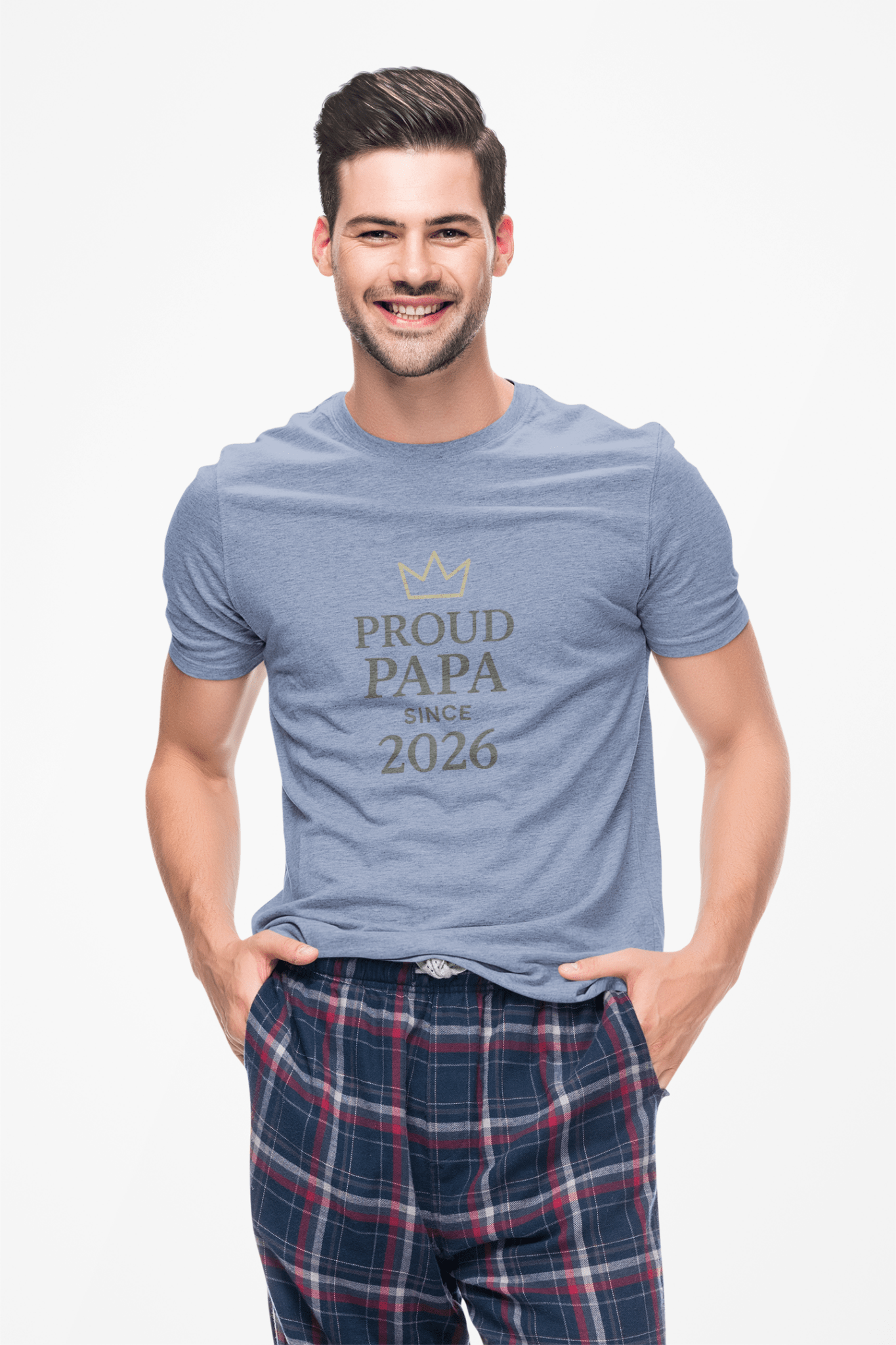 Proud Papa T-Shirt: Perfect Father's Day Gift for New Dads - Hearth&Hugz