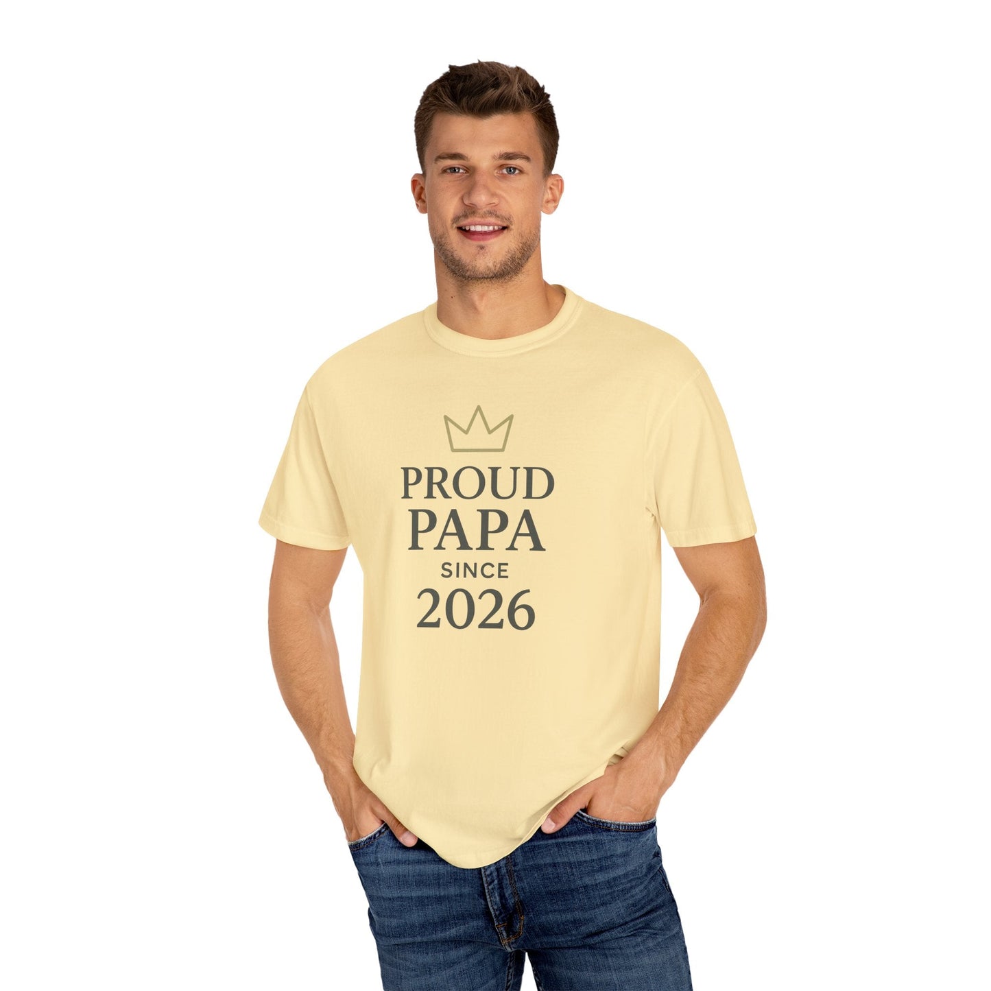 Proud Papa T-Shirt: Perfect Father's Day Gift for New Dads - Hearth&Hugz