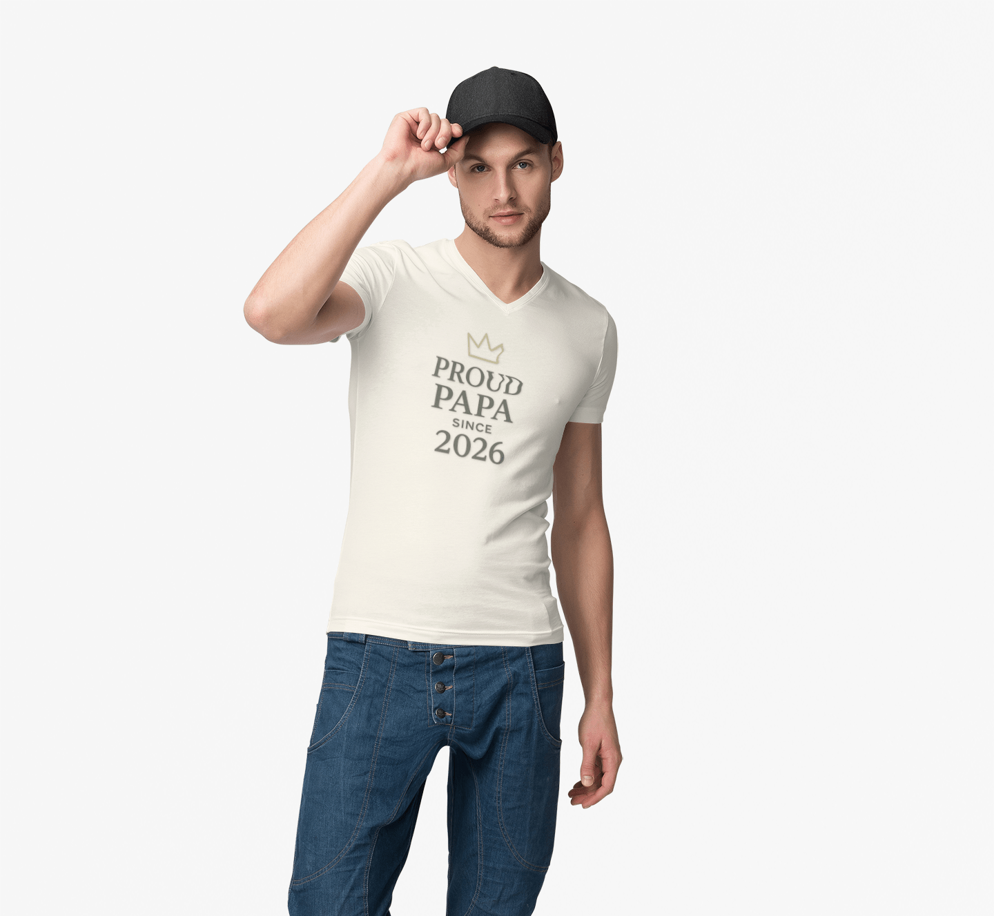 Proud Papa T-Shirt: Perfect Father's Day Gift for New Dads - Hearth&Hugz