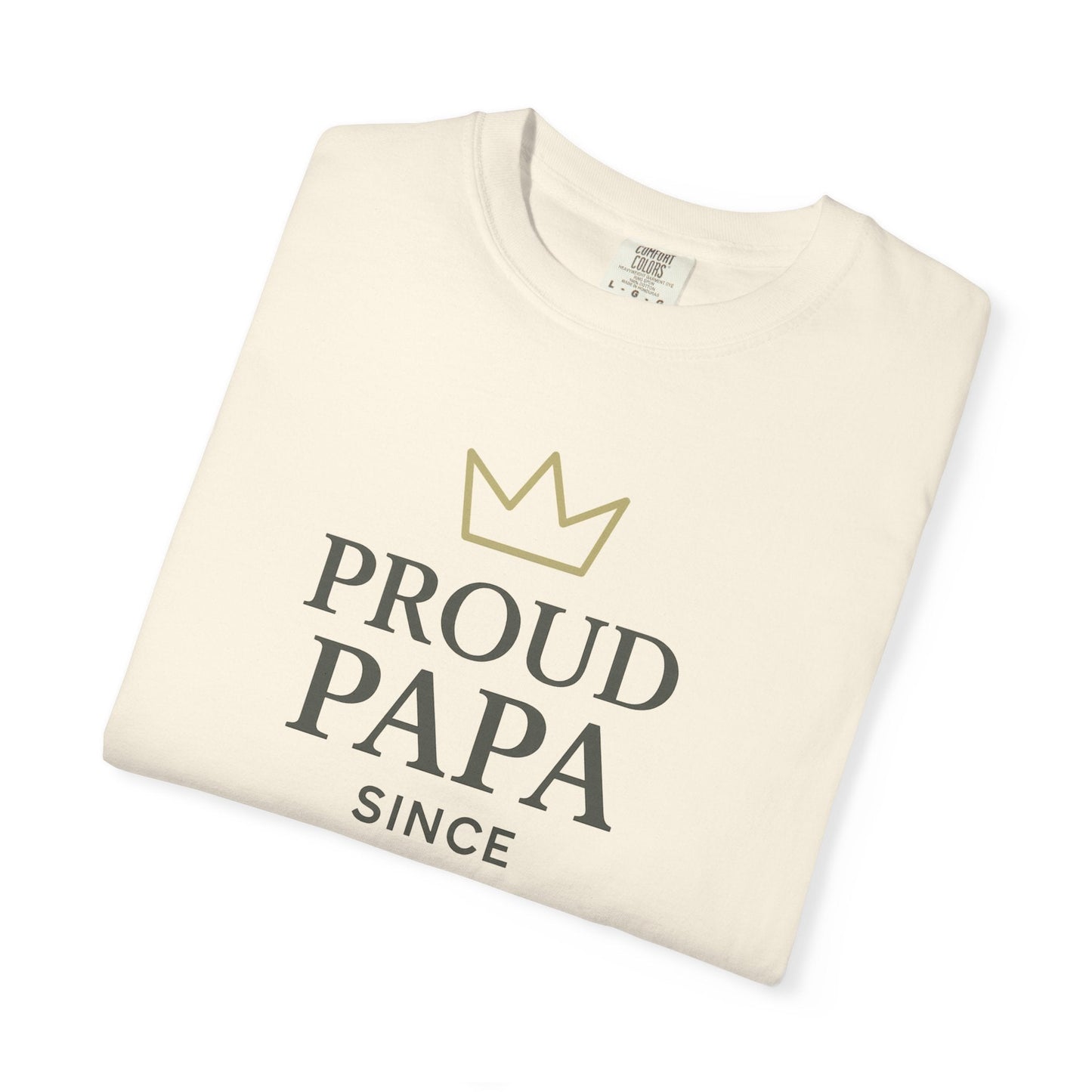 Proud Papa T-Shirt: Perfect Father's Day Gift for New Dads - Hearth&Hugz