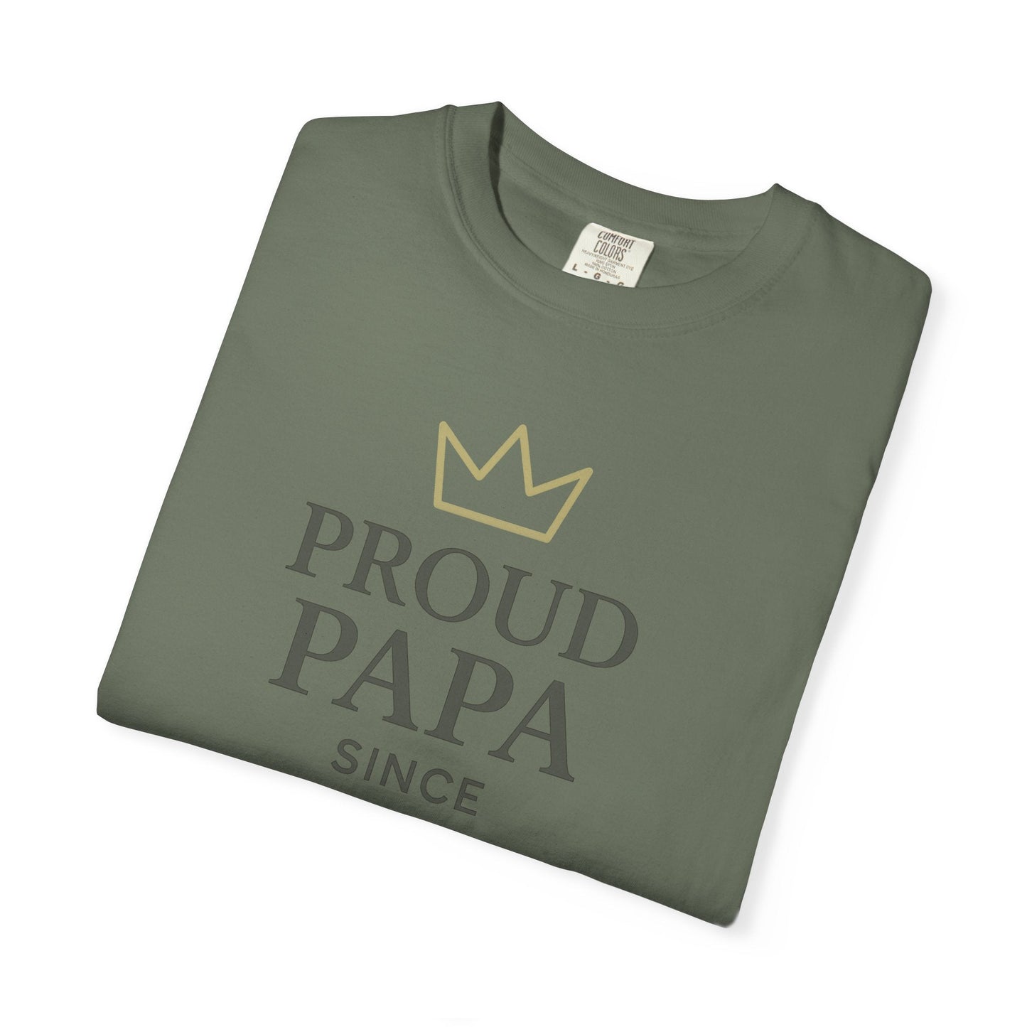 Proud Papa T-Shirt: Perfect Father's Day Gift for New Dads - Hearth&Hugz