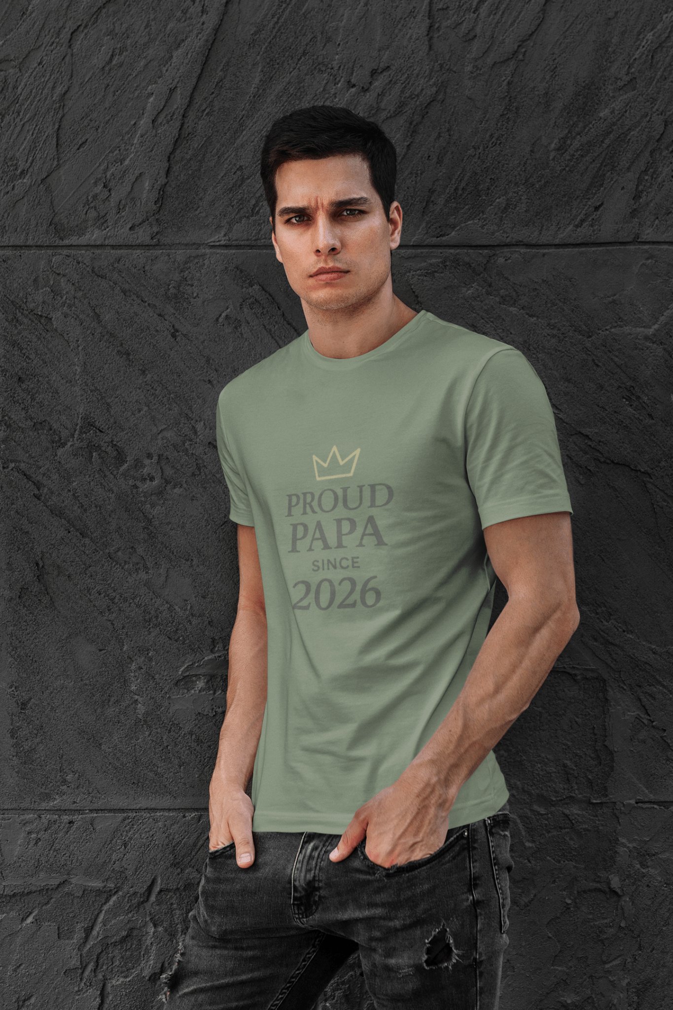Proud Papa T-Shirt: Perfect Father's Day Gift for New Dads - Hearth&Hugz