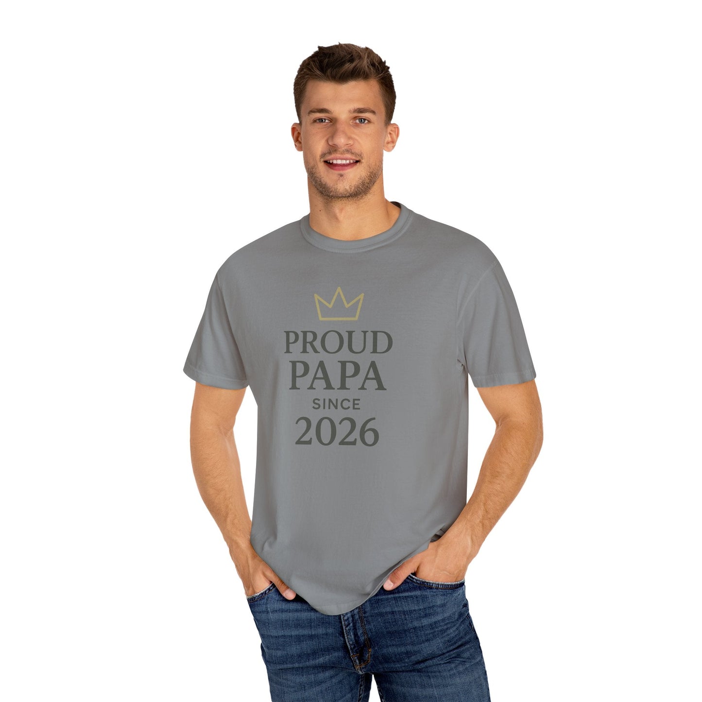 Proud Papa T-Shirt: Perfect Father's Day Gift for New Dads - Hearth&Hugz