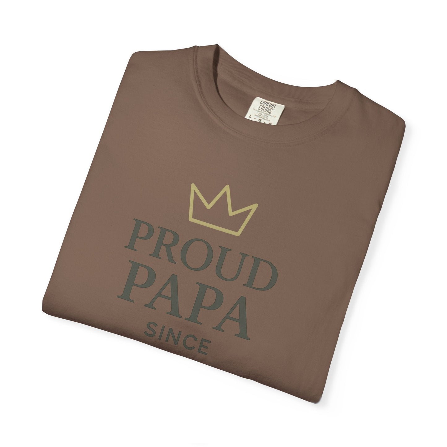 Proud Papa T-Shirt: Perfect Father's Day Gift for New Dads - Hearth&Hugz