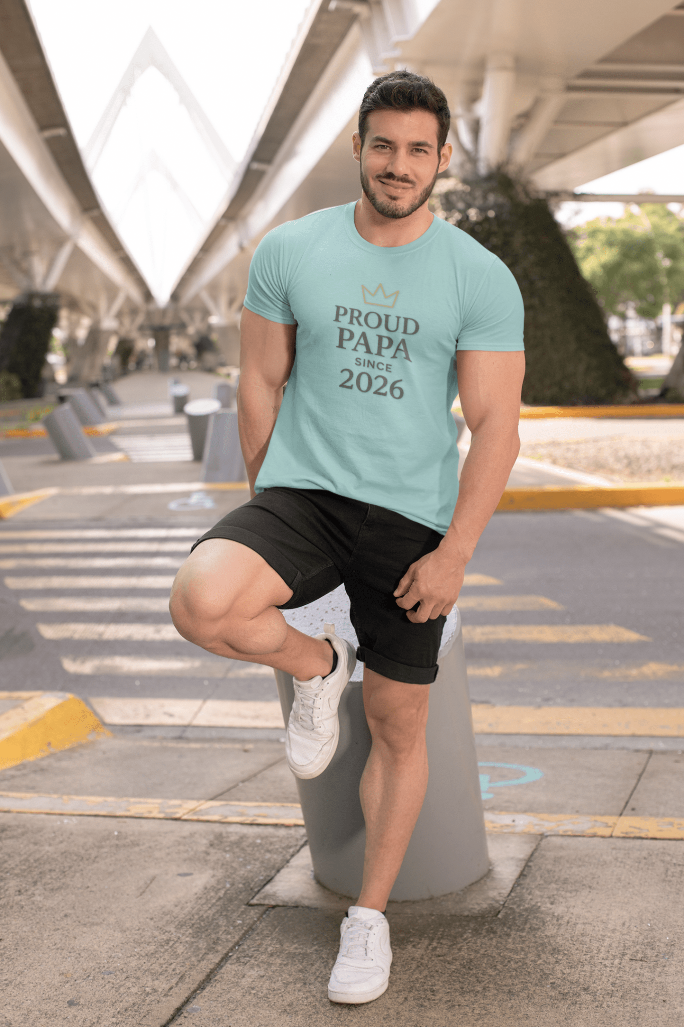 Proud Papa T-Shirt: Perfect Father's Day Gift for New Dads - Hearth&Hugz
