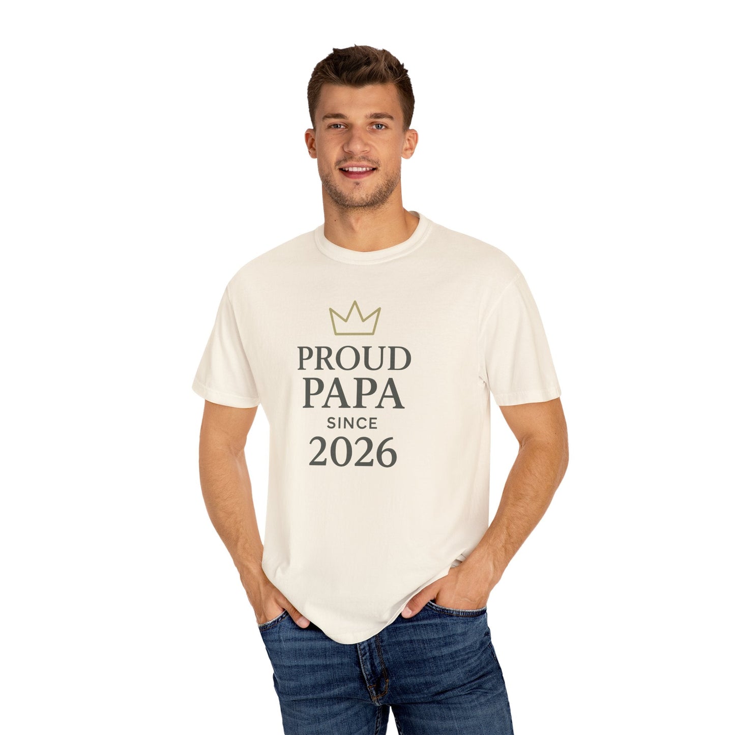 Proud Papa T-Shirt: Perfect Father's Day Gift for New Dads - Hearth&Hugz