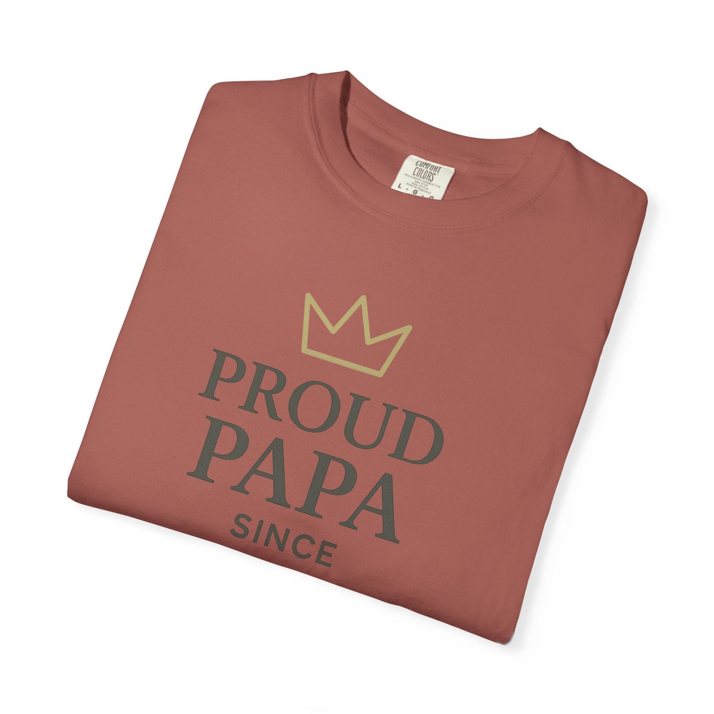 Proud Papa T-Shirt: Perfect Father's Day Gift for New Dads - Hearth&Hugz