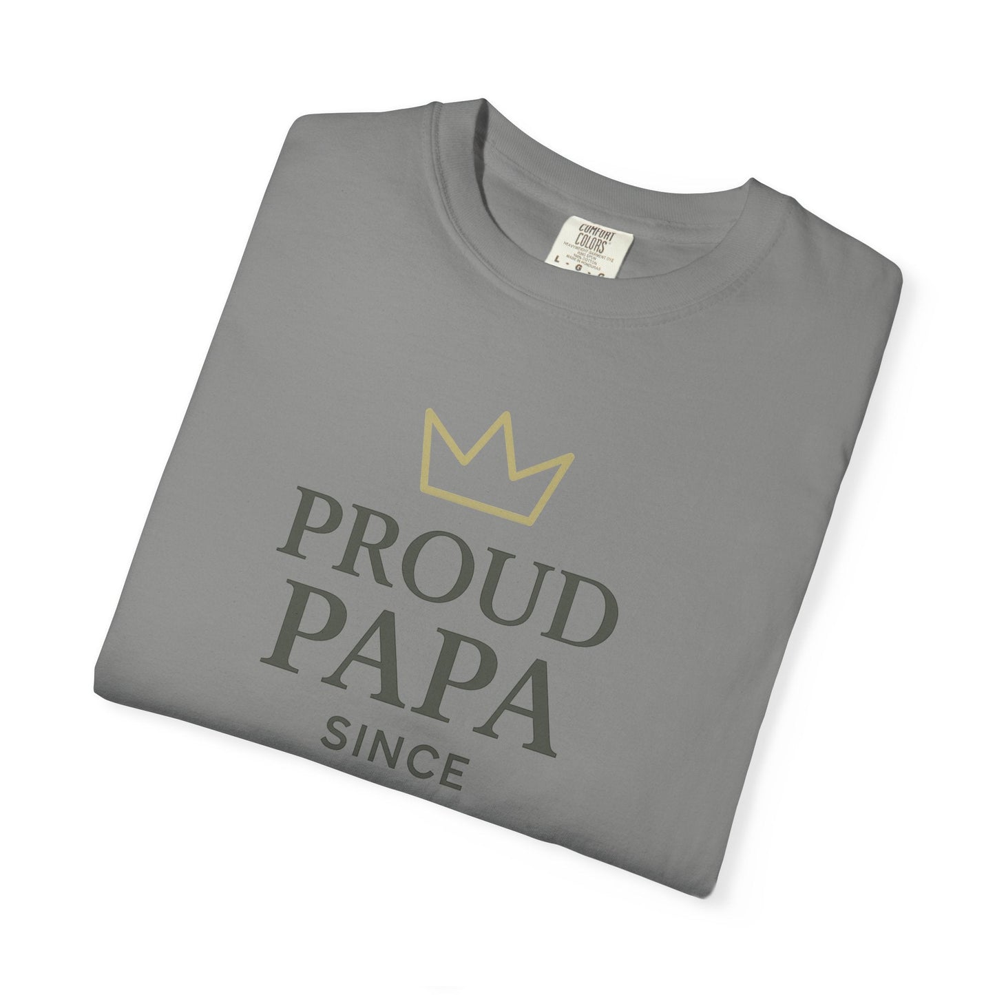 Proud Papa T-Shirt: Perfect Father's Day Gift for New Dads - Hearth&Hugz