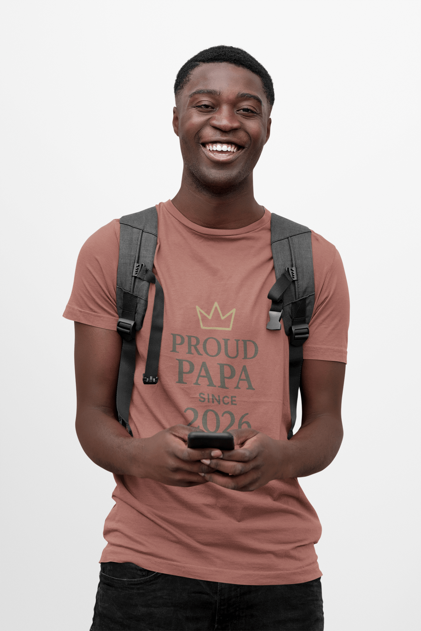 Proud Papa T-Shirt: Perfect Father's Day Gift for New Dads - Hearth&Hugz
