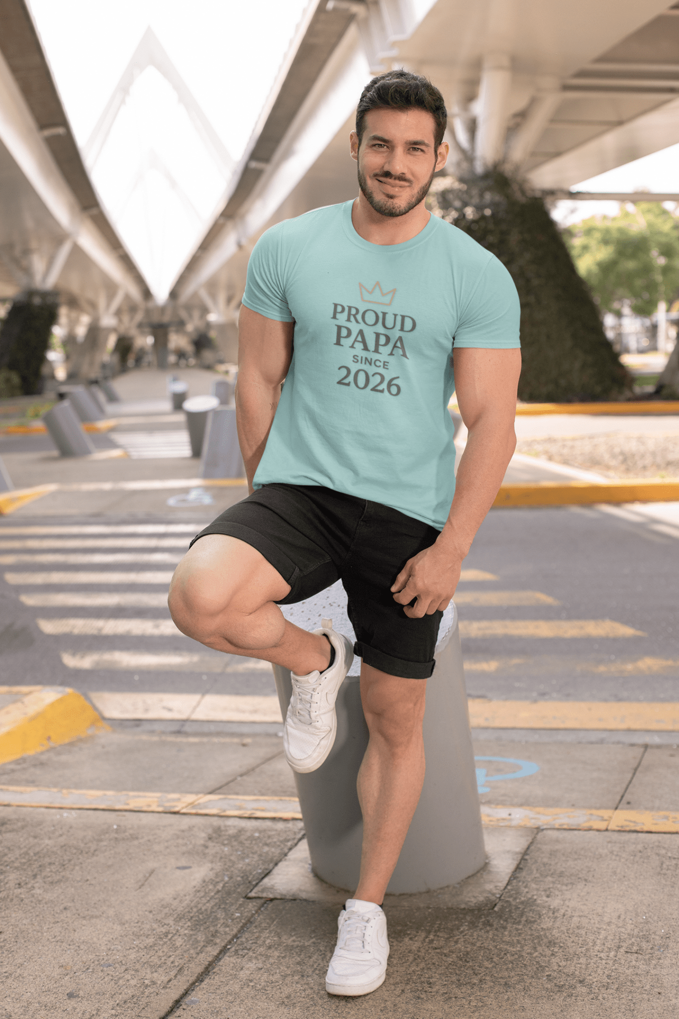Proud Papa T-Shirt: Perfect Father's Day Gift for New Dads - Hearth&Hugz