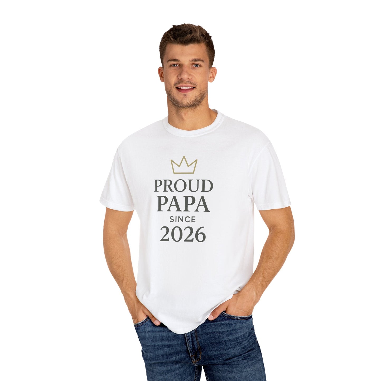 Proud Papa T-Shirt: Perfect Father's Day Gift for New Dads - Hearth&Hugz