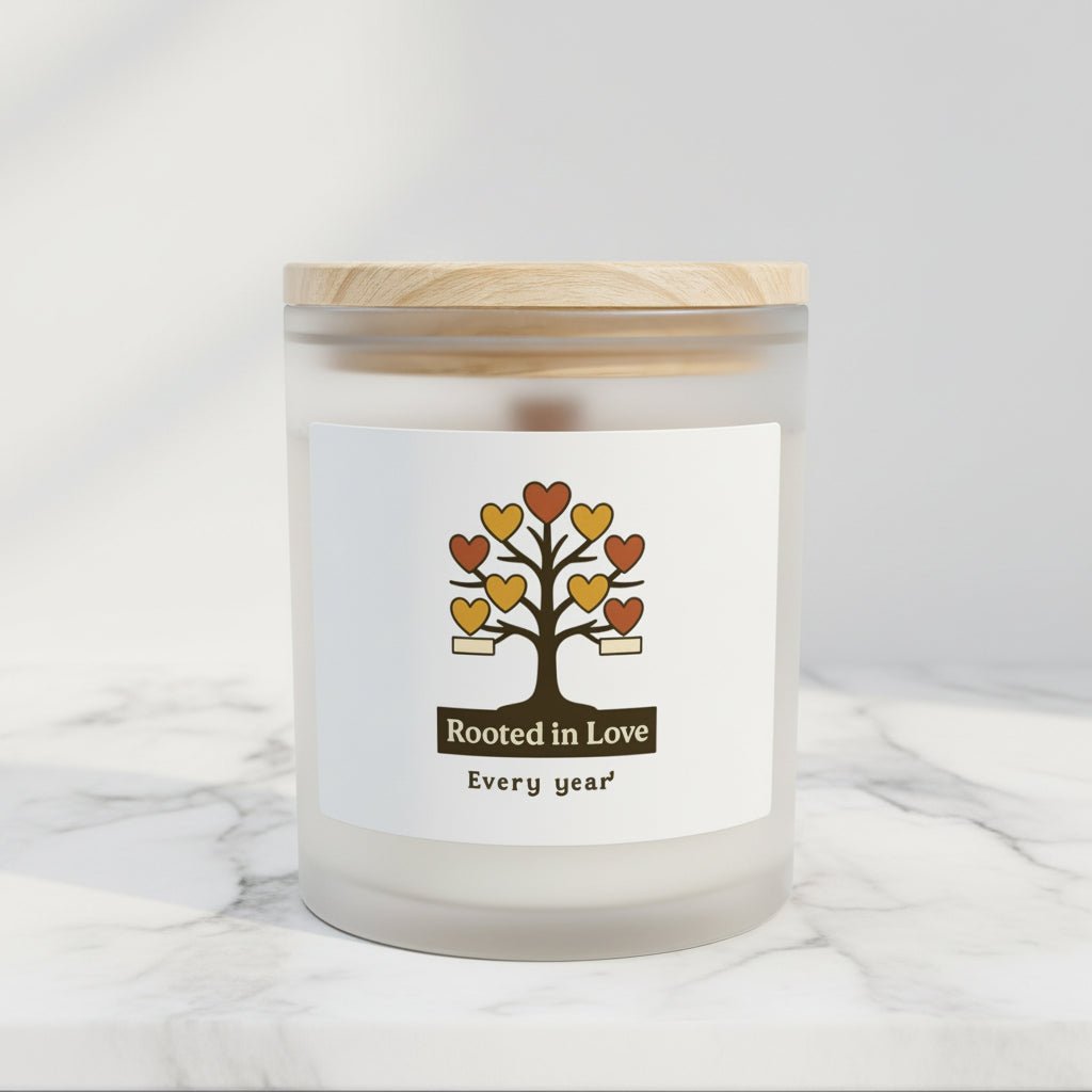 Family Gift: Eco-Friendly Seasonal Candle for Home Decor & Anniversary Present - Hearth&Hugz