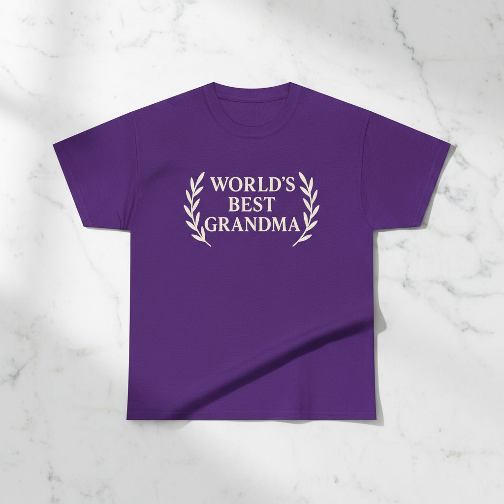 World's Best Grandma Tee - Perfect Family Reunion Gift! - Hearth&Hugz
