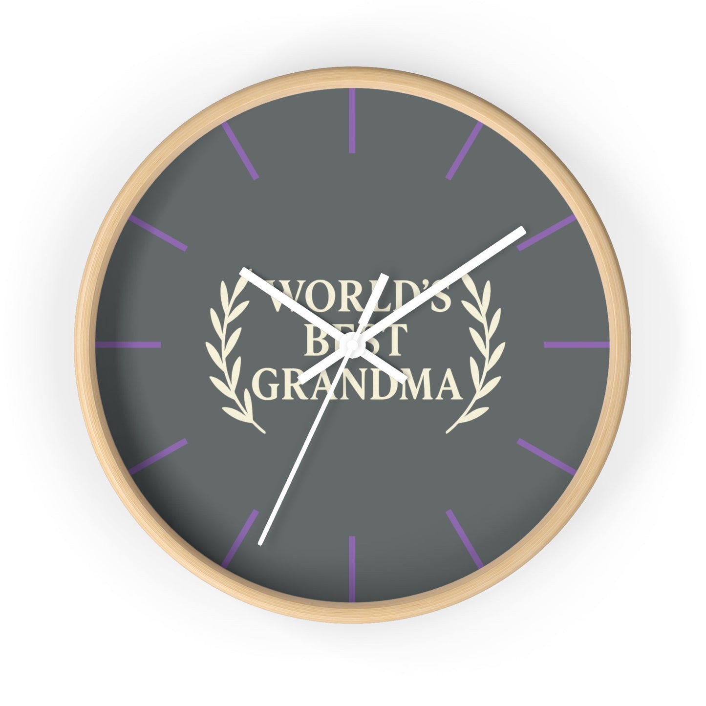 Best Grandma Wall Clock - Perfect Gift for Home Decor & Holidays! - Hearth&Hugz