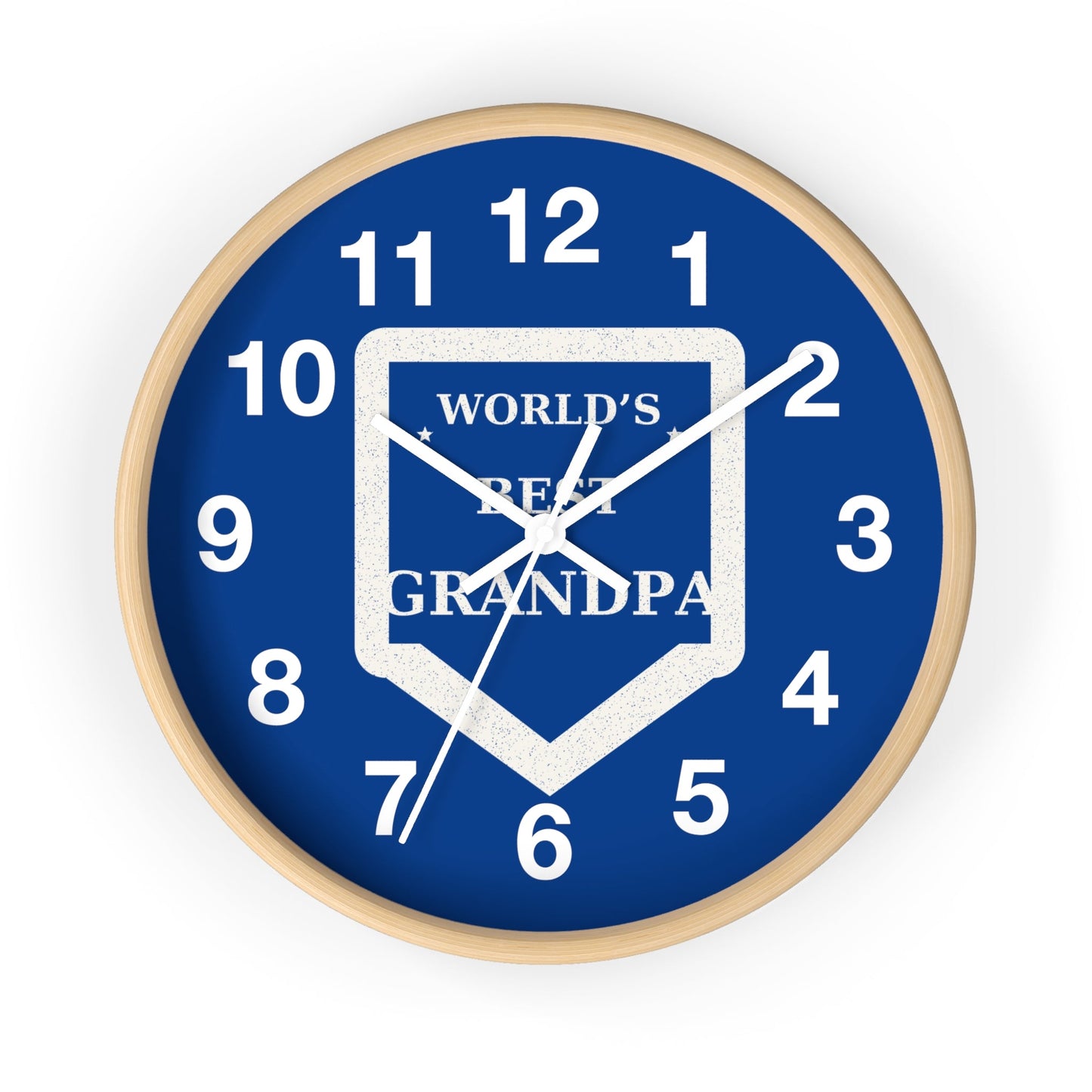 Personalized Grandpa Wall Clock - Perfect Birthday Gift & Home Decor - Hearth&Hugz