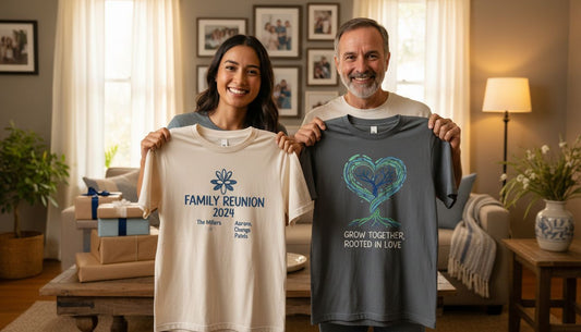 Complete Guide to Personalized T-Shirts for Gifts - Hearth&Hugz