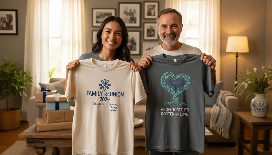 Complete Guide to Personalized T-Shirts for Gifts - Hearth&Hugz