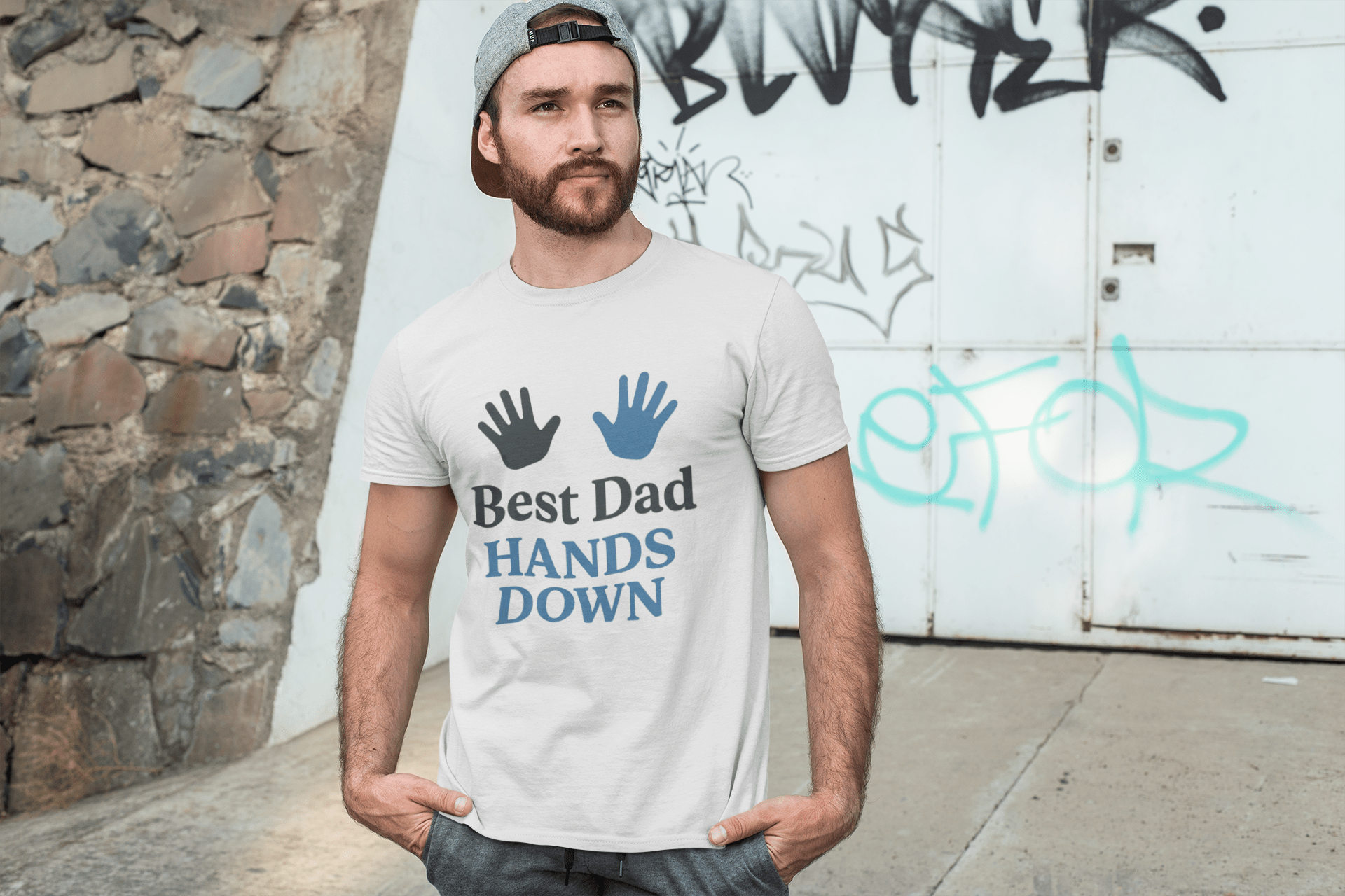 Best Dad T-Shirt | Father's Day Gift | Dad Casual Wear - Hearth&Hugz