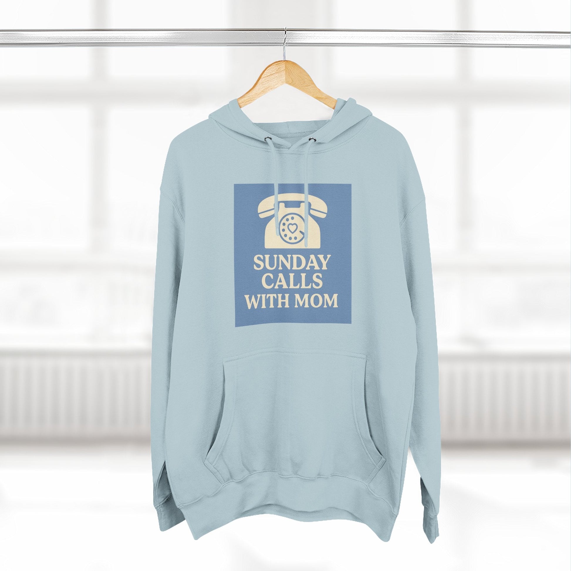 Cozy Mom Call Fleece Hoodie - The Ultimate Phone Lover's Gift - Hearth&Hugz