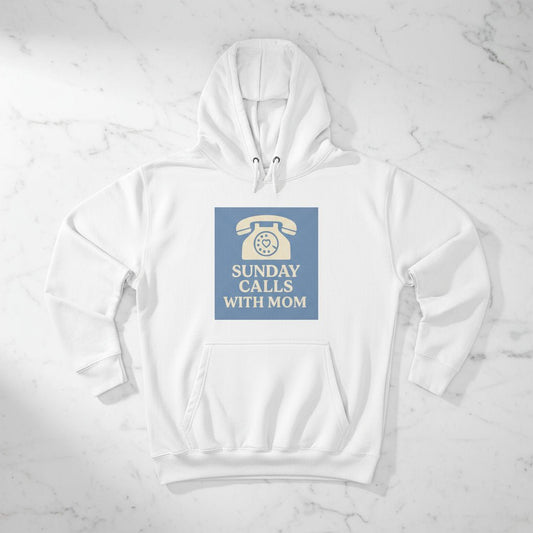 Cozy Mom Call Fleece Hoodie - The Ultimate Phone Lover's Gift - Hearth&Hugz