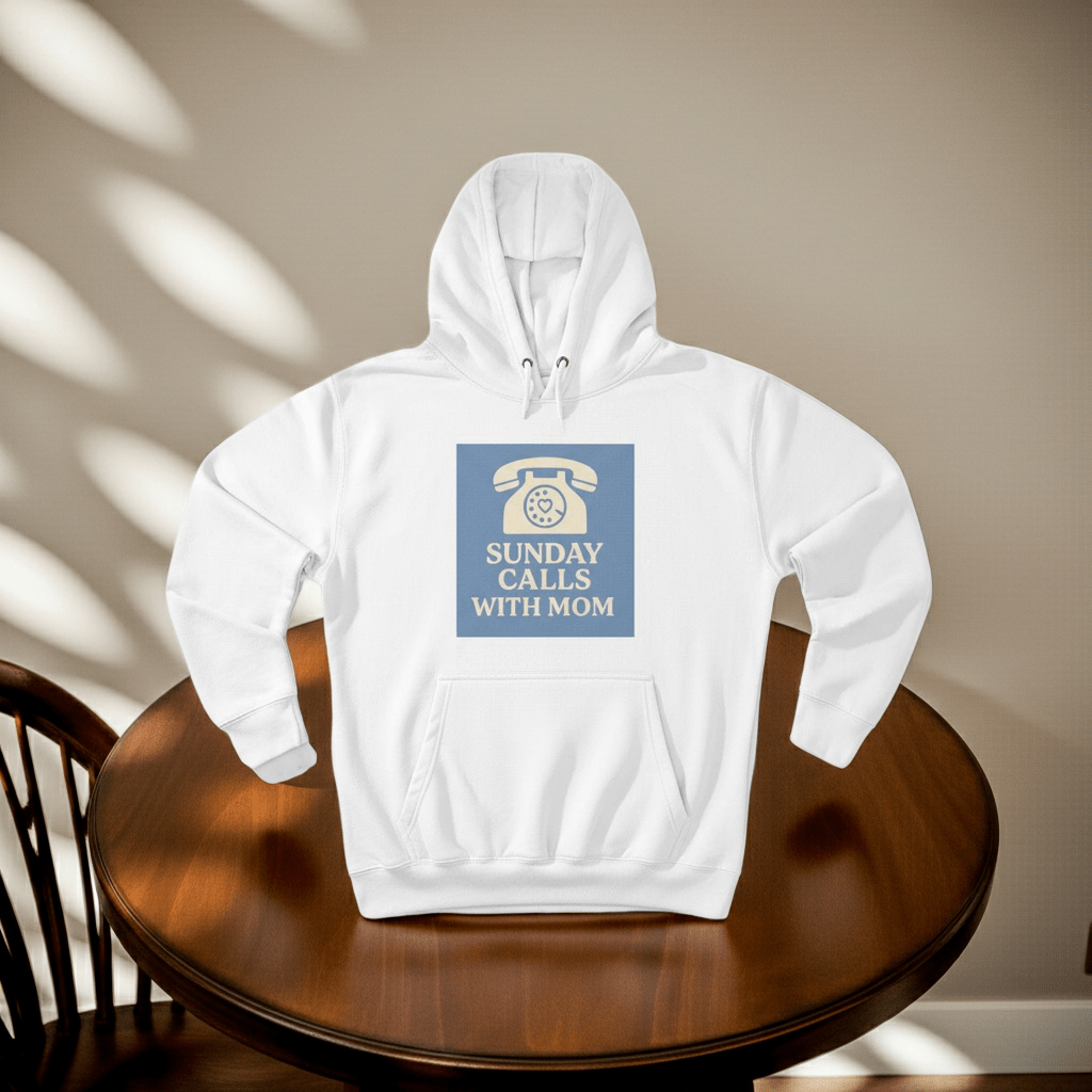 Cozy Mom Call Fleece Hoodie - The Ultimate Phone Lover's Gift - Hearth&Hugz