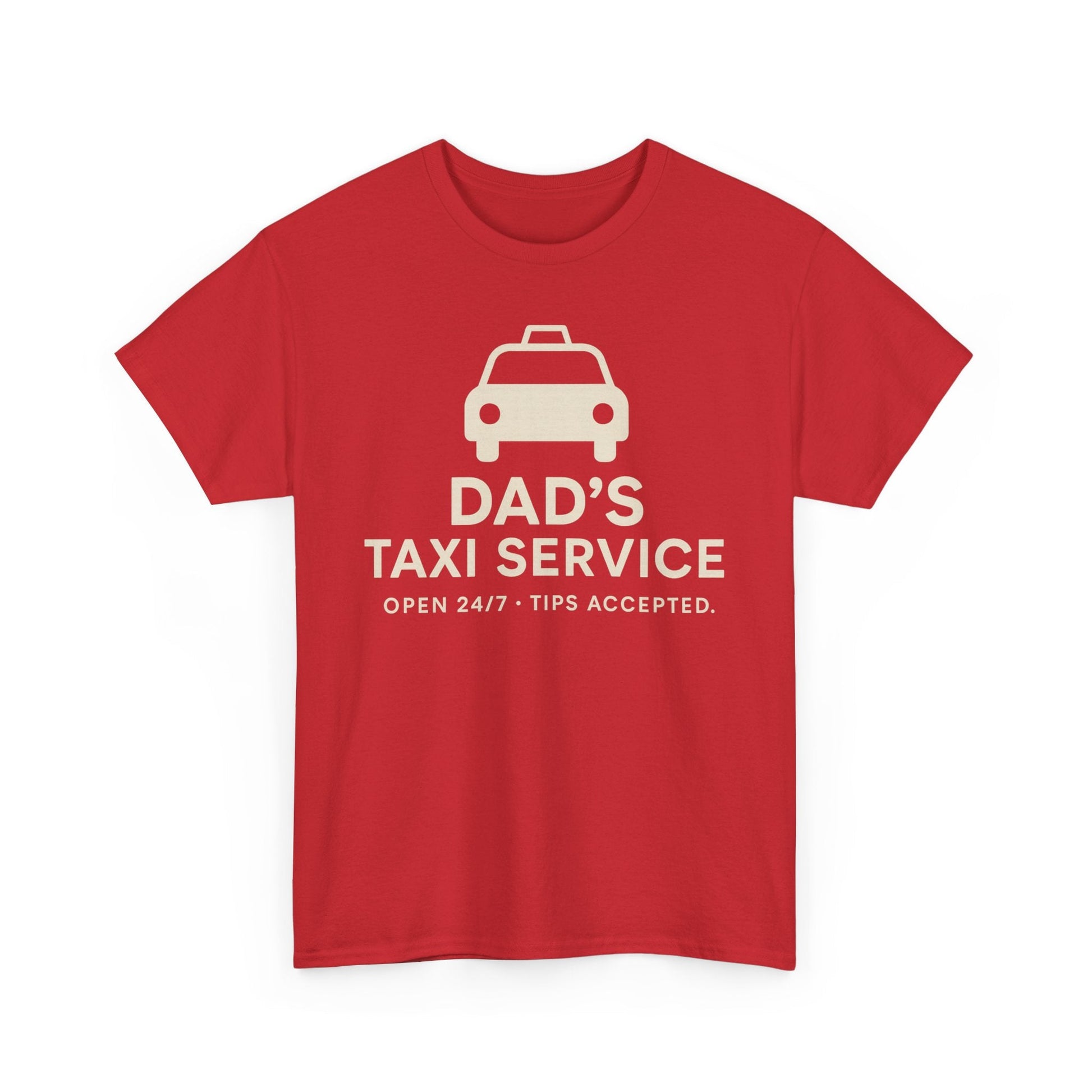 Dad’s Taxi Service Unisex Tee | Funny Father’s Day Gift, Family T-Shirt, Casual Wear - Hearth&Hugz