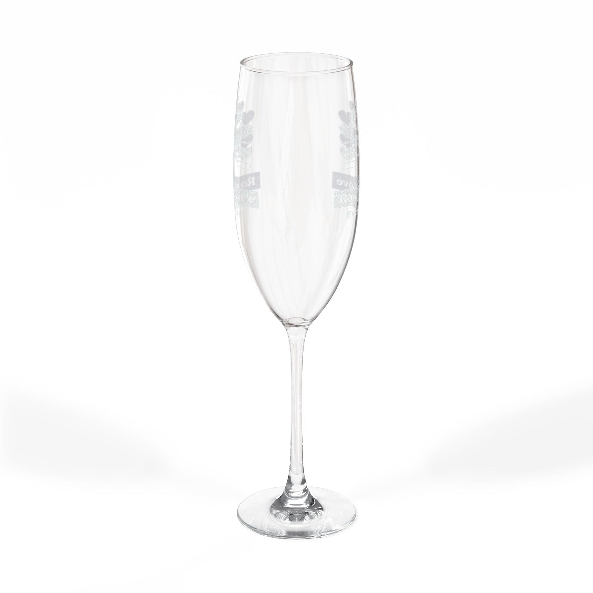 Personalized Engraved Champagne Flute - Elegant Glassware for Celebrations - Hearth&Hugz