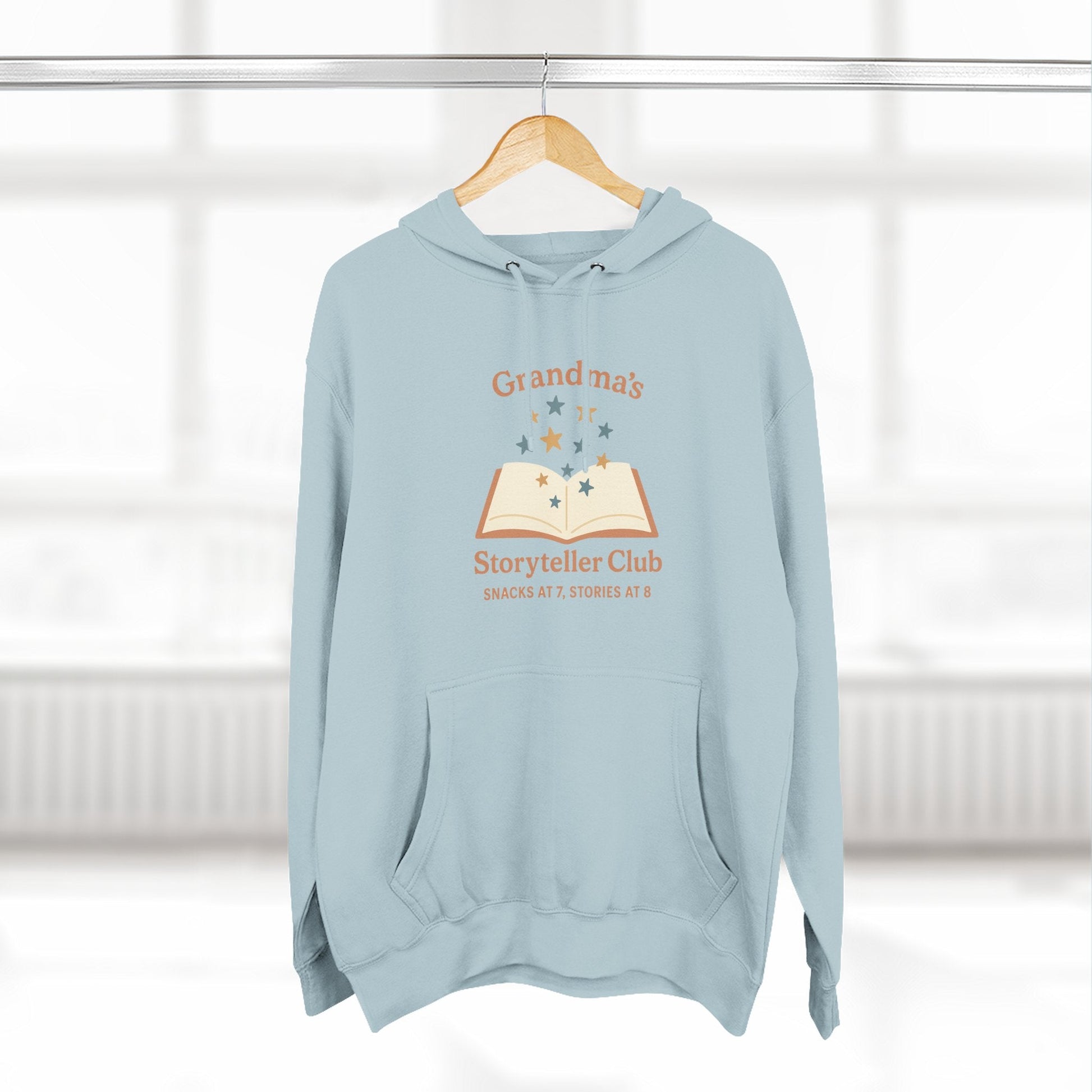 Grandma's Storyteller Club Hoodie - Cozy Gift for Grandparents & Family Gatherings - Hearth&Hugz