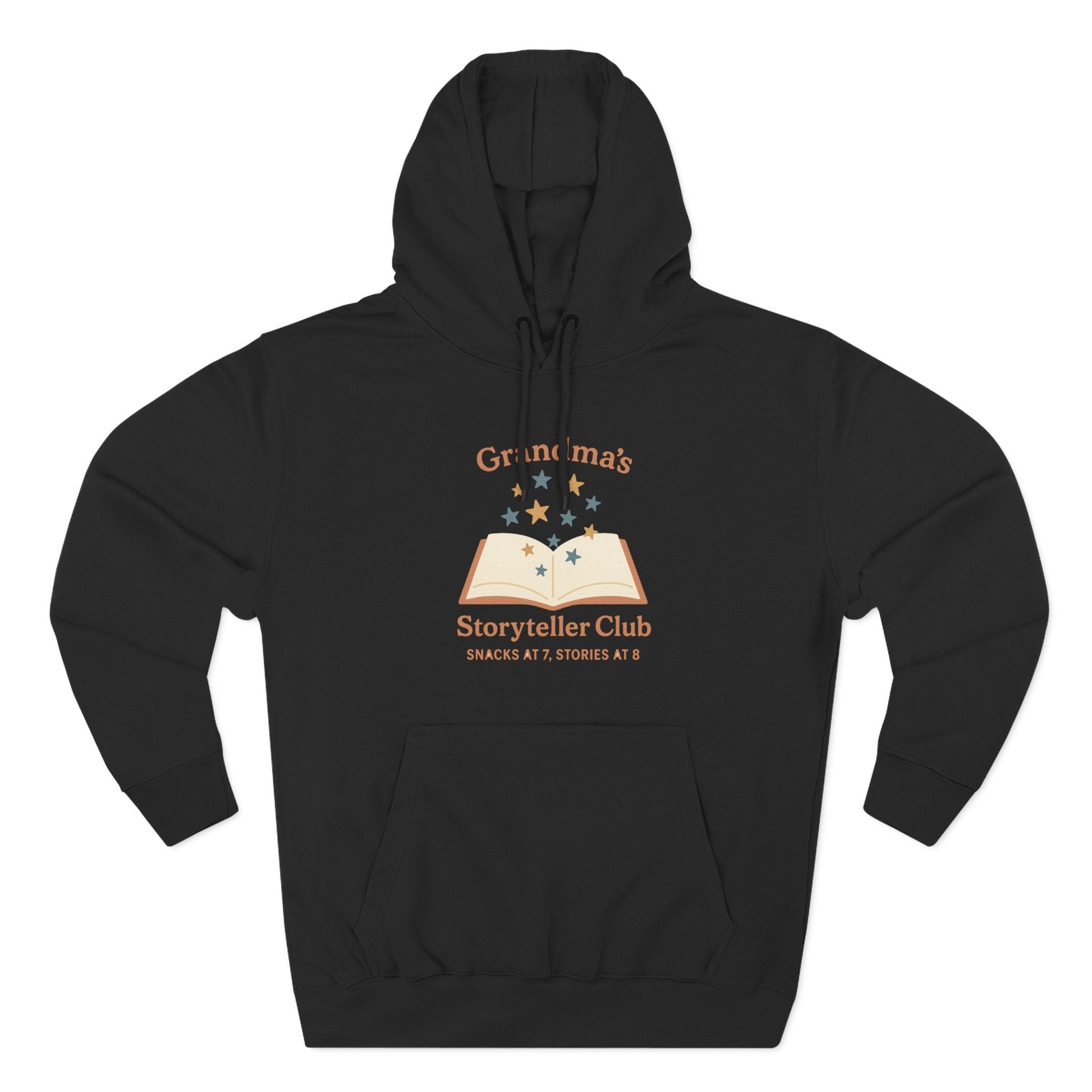 Grandma's Storyteller Club Hoodie - Cozy Gift for Grandparents & Family Gatherings - Hearth&Hugz
