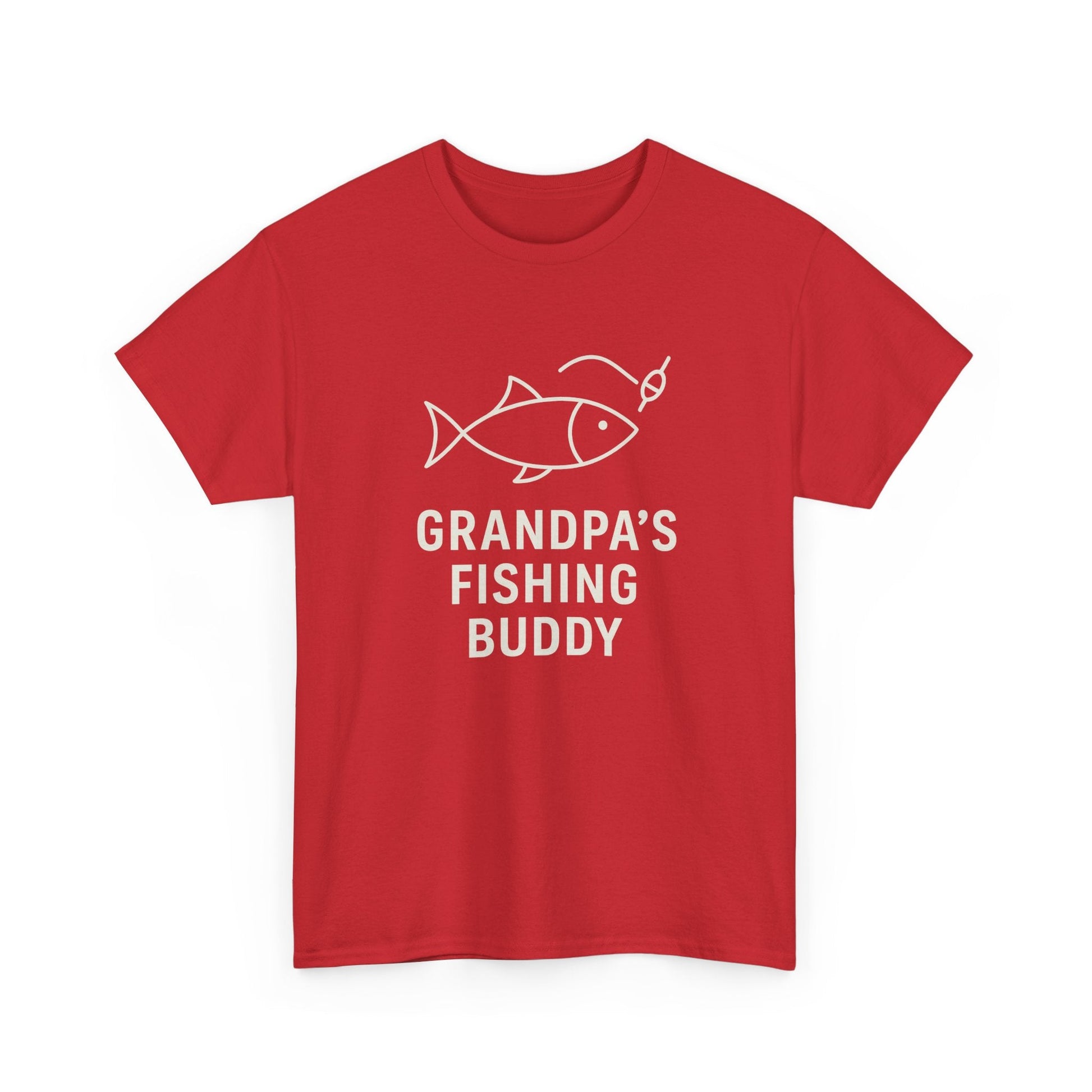 Grandpa's Fishing Buddy Tee | Grandpa Gift Shirt | Father's Day Apparel - Hearth&Hugz