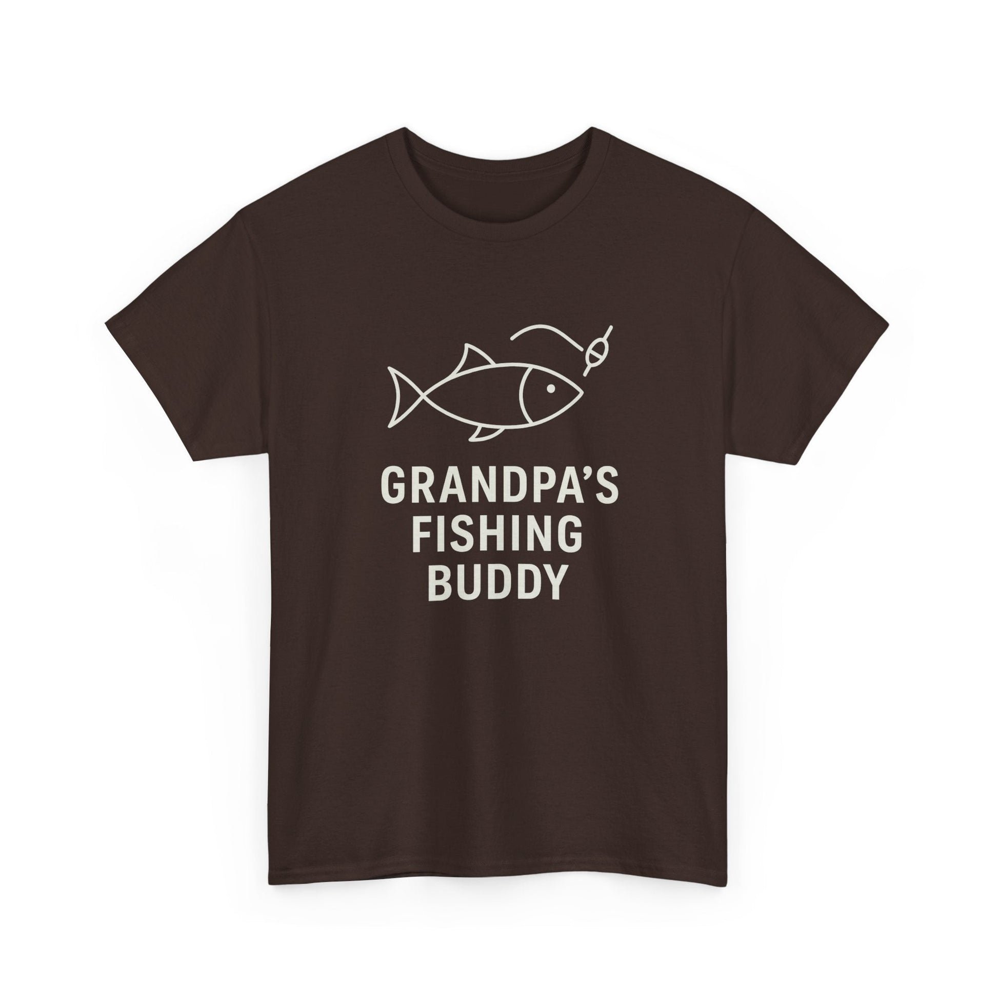 Grandpa's Fishing Buddy Tee | Grandpa Gift Shirt | Father's Day Apparel - Hearth&Hugz