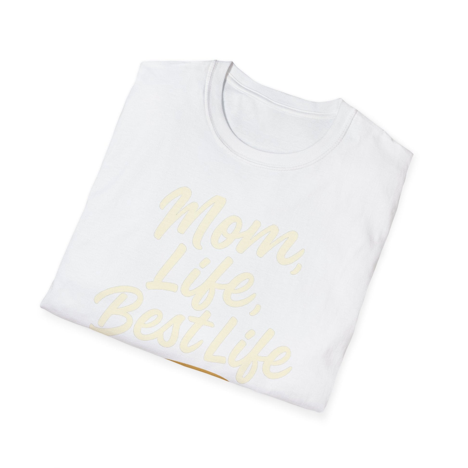 Mom Life Tee: Casual Wear & Gift for Moms, Everyday Comfort, Unisex Softstyle T-Shirt - Hearth&Hugz