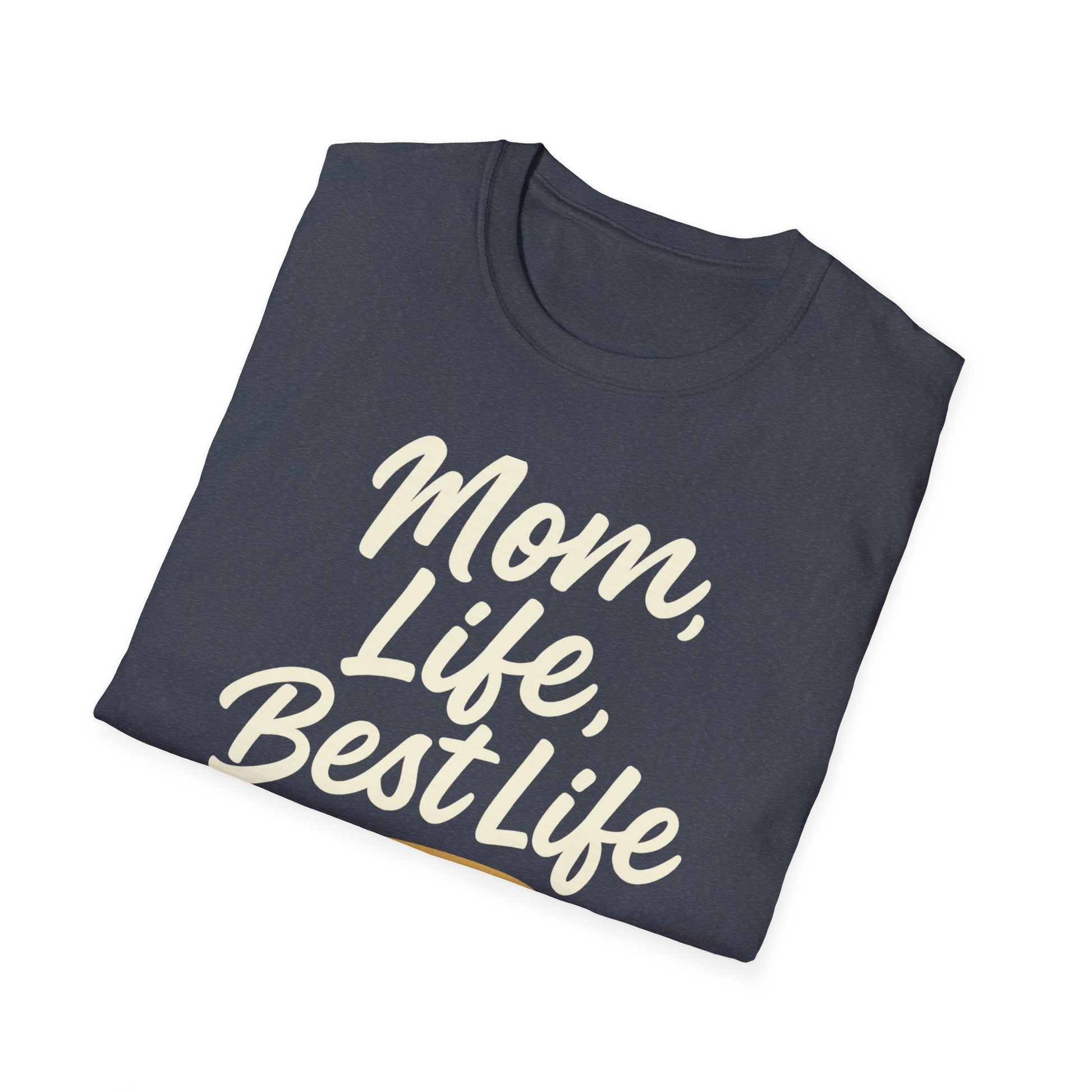 Mom Life Tee: Casual Wear & Gift for Moms, Everyday Comfort, Unisex Softstyle T-Shirt - Hearth&Hugz