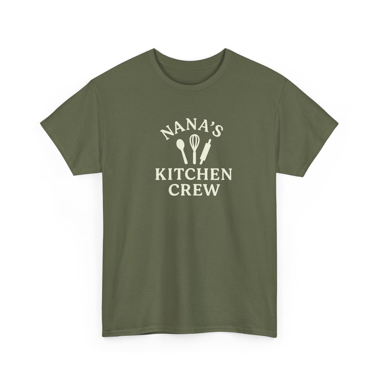 Nana's Kitchen Crew Tee - Ideal Gift for Home Cooks & Culinary Parties - Hearth&Hugz