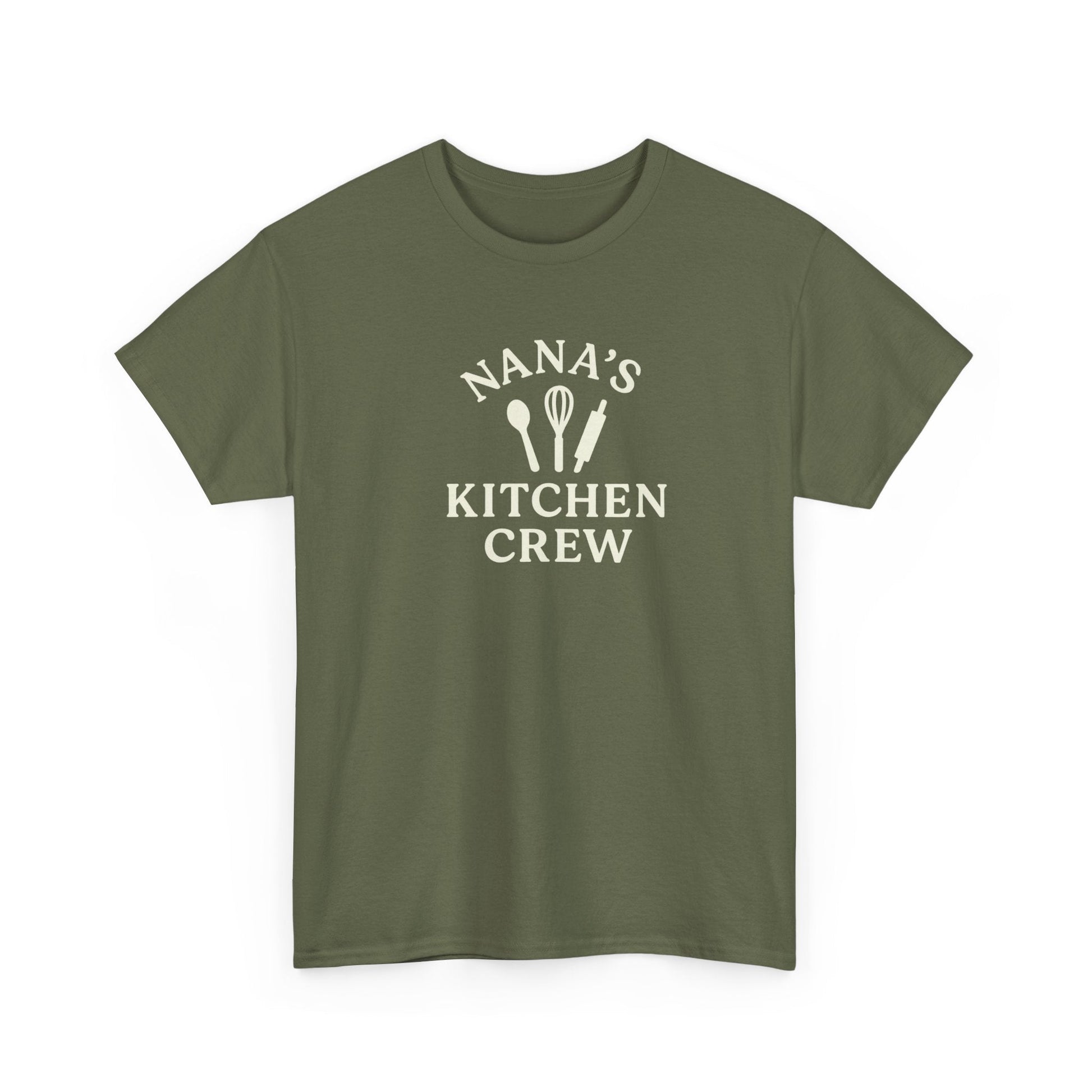 Nana's Kitchen Crew Tee - Ideal Gift for Home Cooks & Culinary Parties - Hearth&Hugz